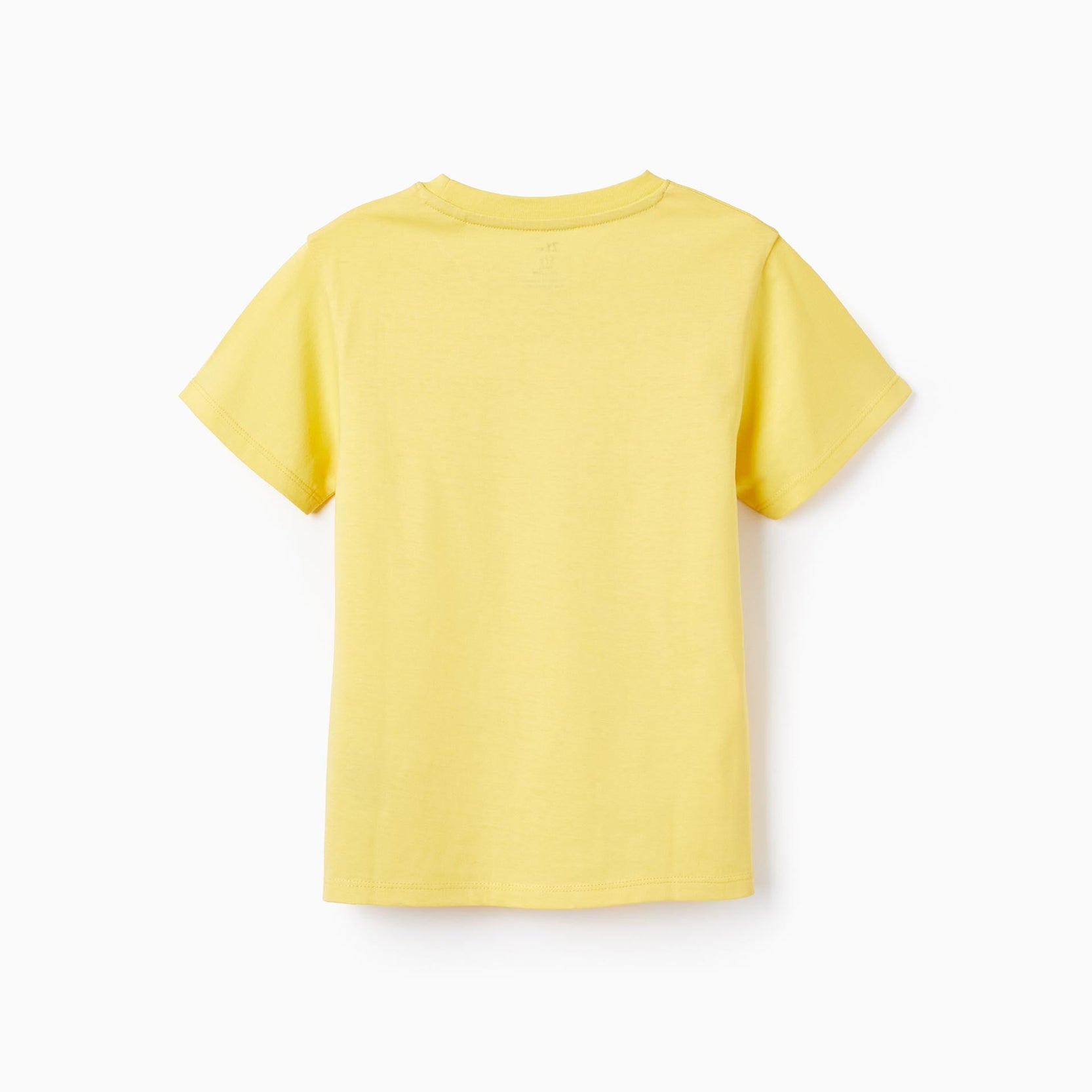 2 Cotton T-shirts for Boys 'Blue Whale', Grey/Yellow