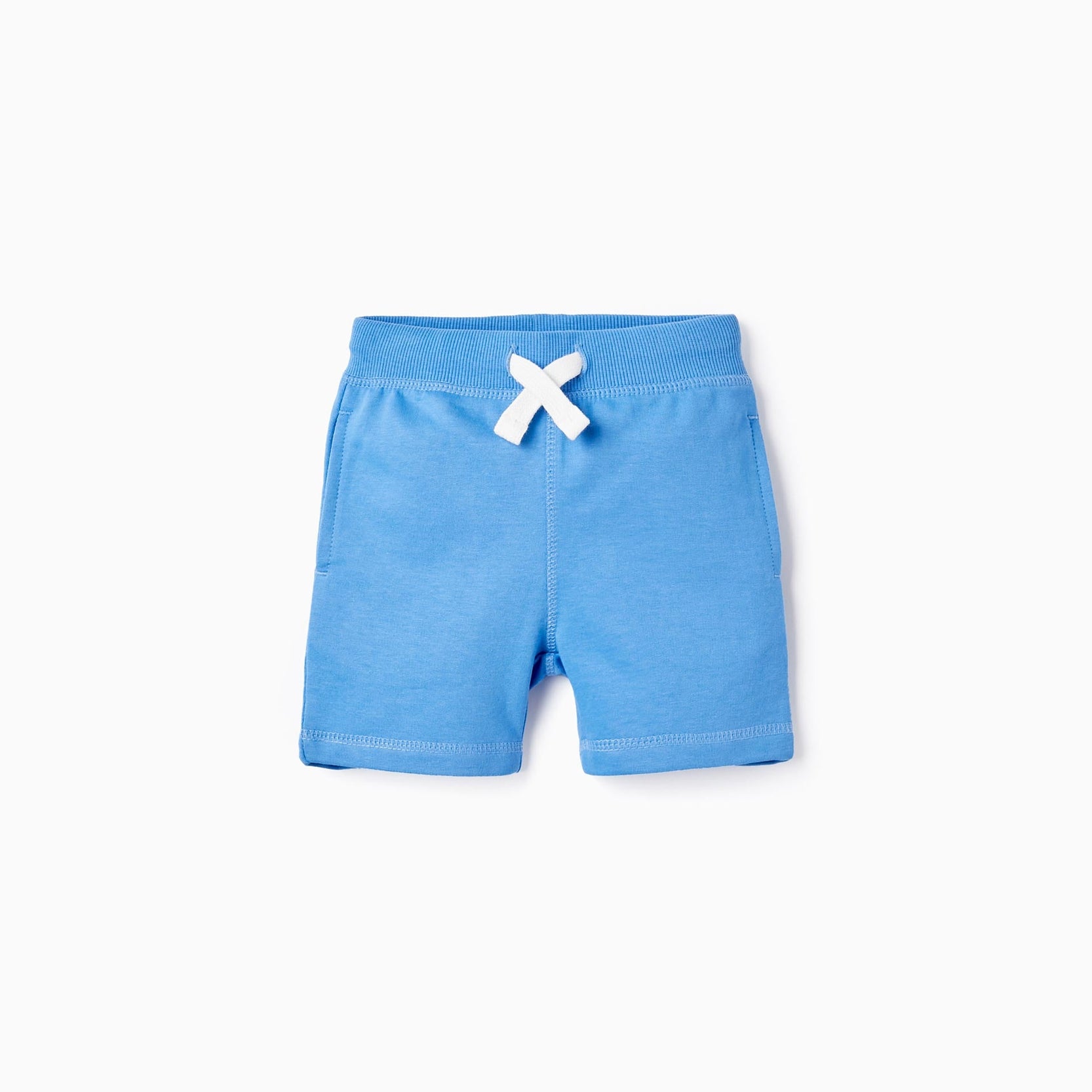Cotton Shorts for Baby Boys, Blue