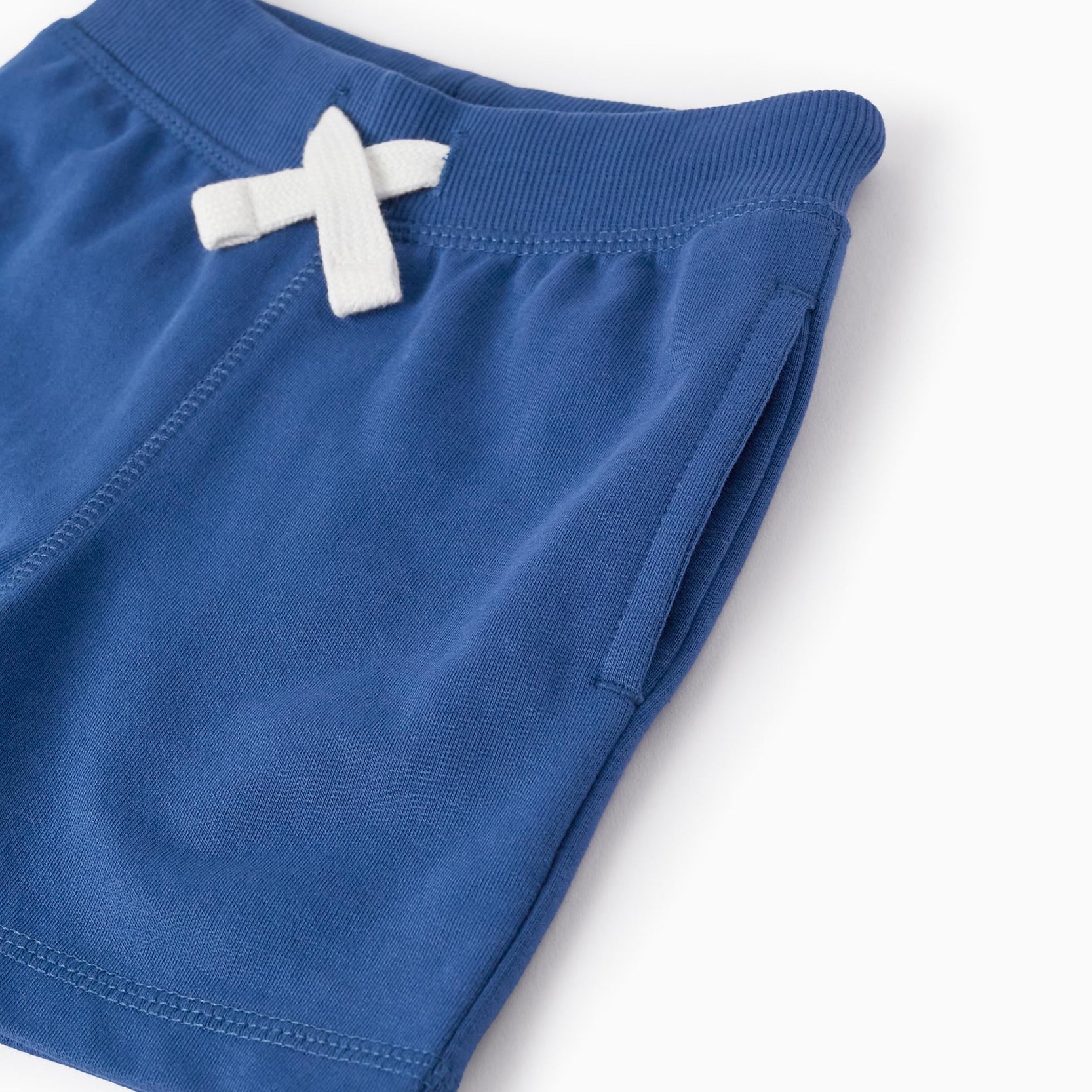 Cotton Sport Shorts for Baby Boys, Dark Blue