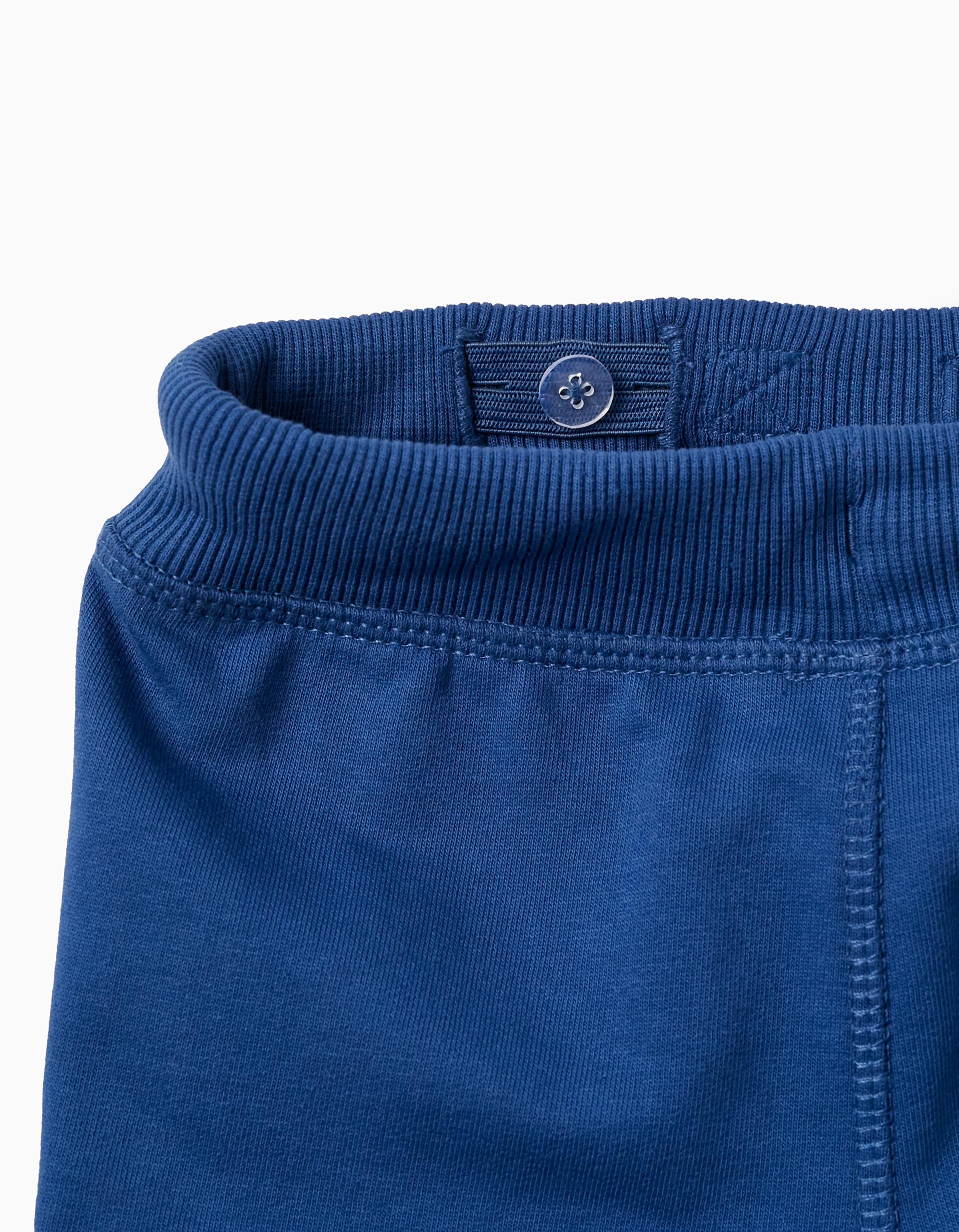Cotton Shorts for Baby Boys 'Shark', Dark Blue