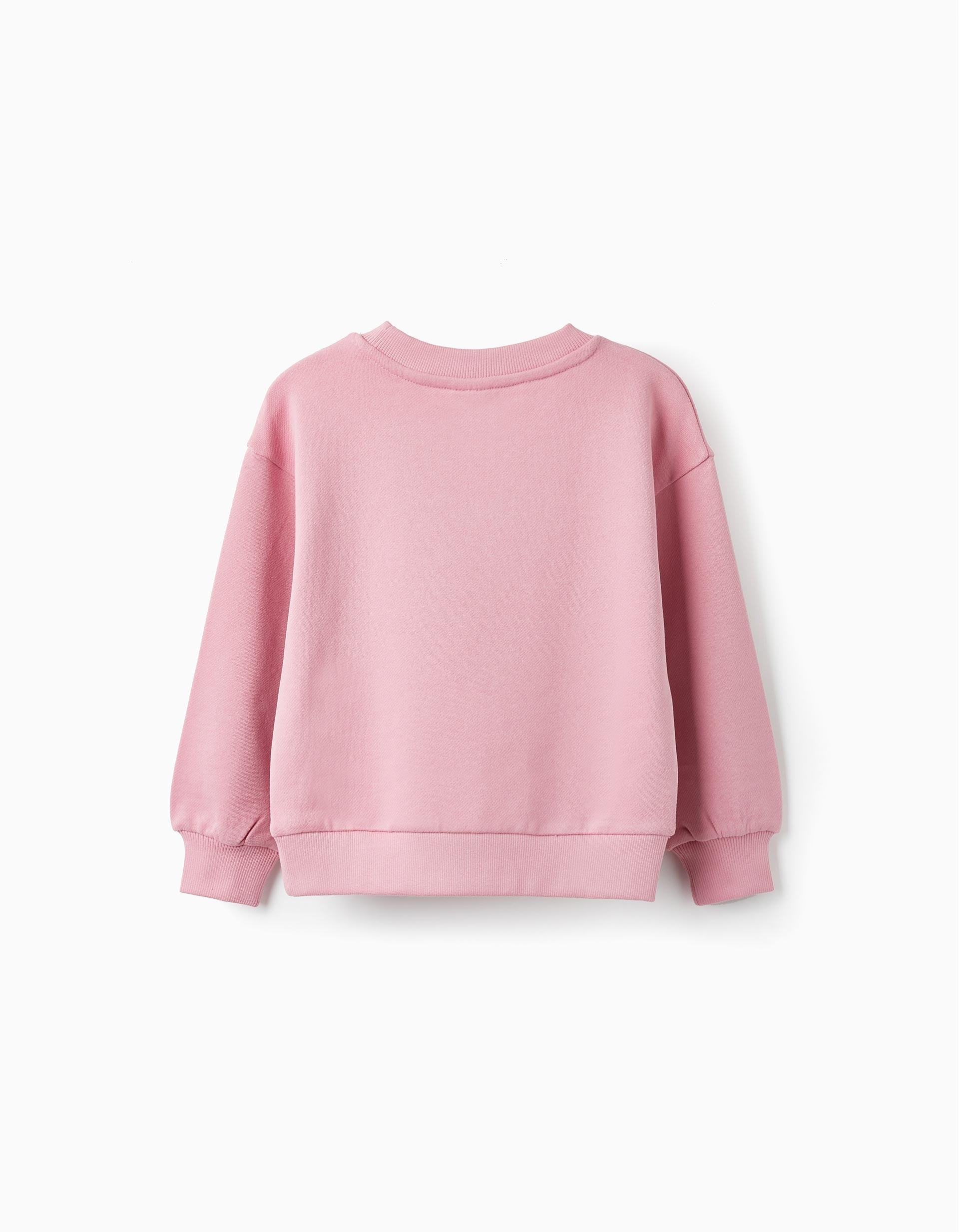 Cotton Jumper for Girls 'Follow the Sun', Pink