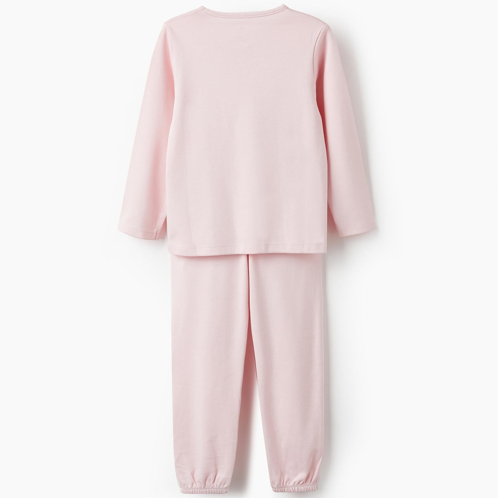 Cotton Pyjamas for Girls 'Butterflies', Light Pink