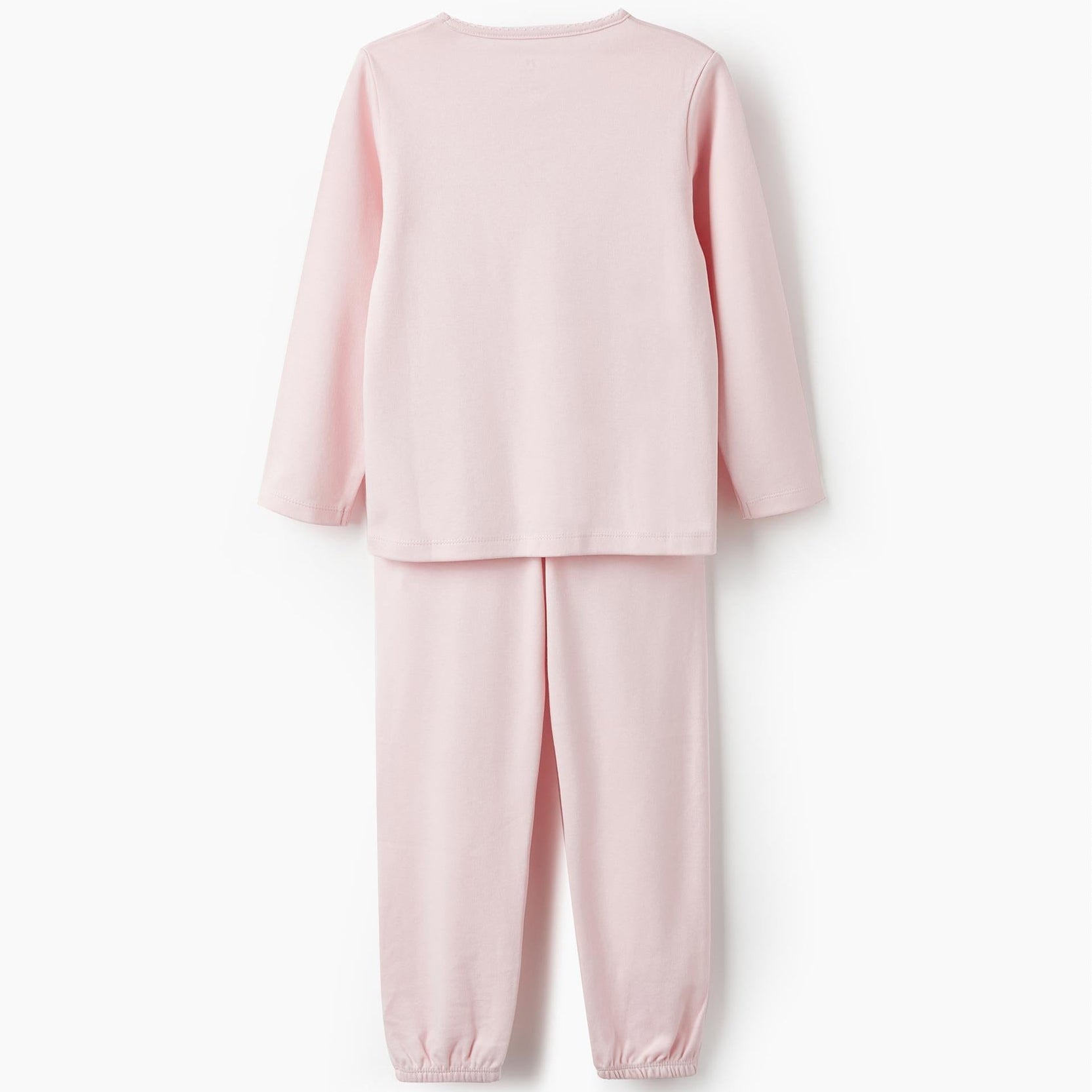 Cotton Pyjamas for Girls 'Butterflies', Light Pink