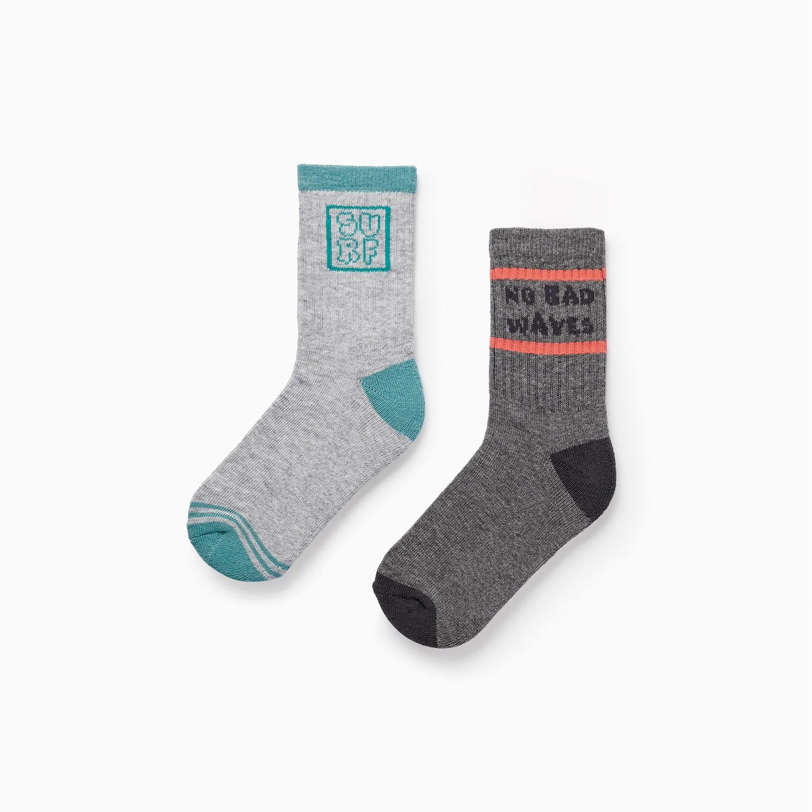 Pack of 2 Pairs of Socks for Boys, Multicolour