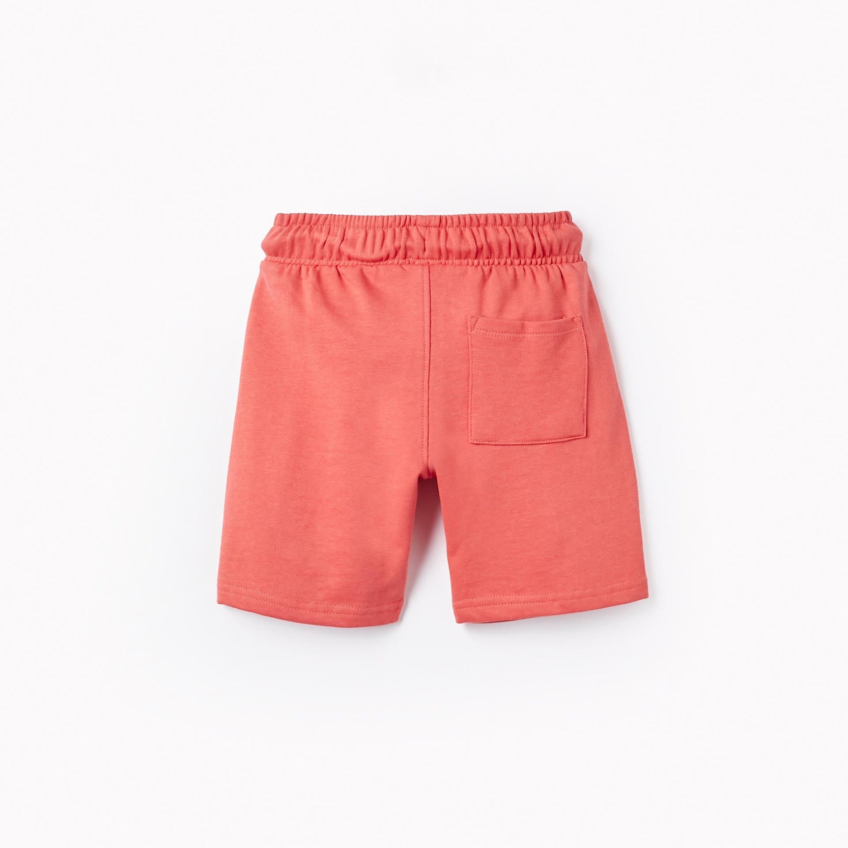 Cotton Shorts for Boys, Coral