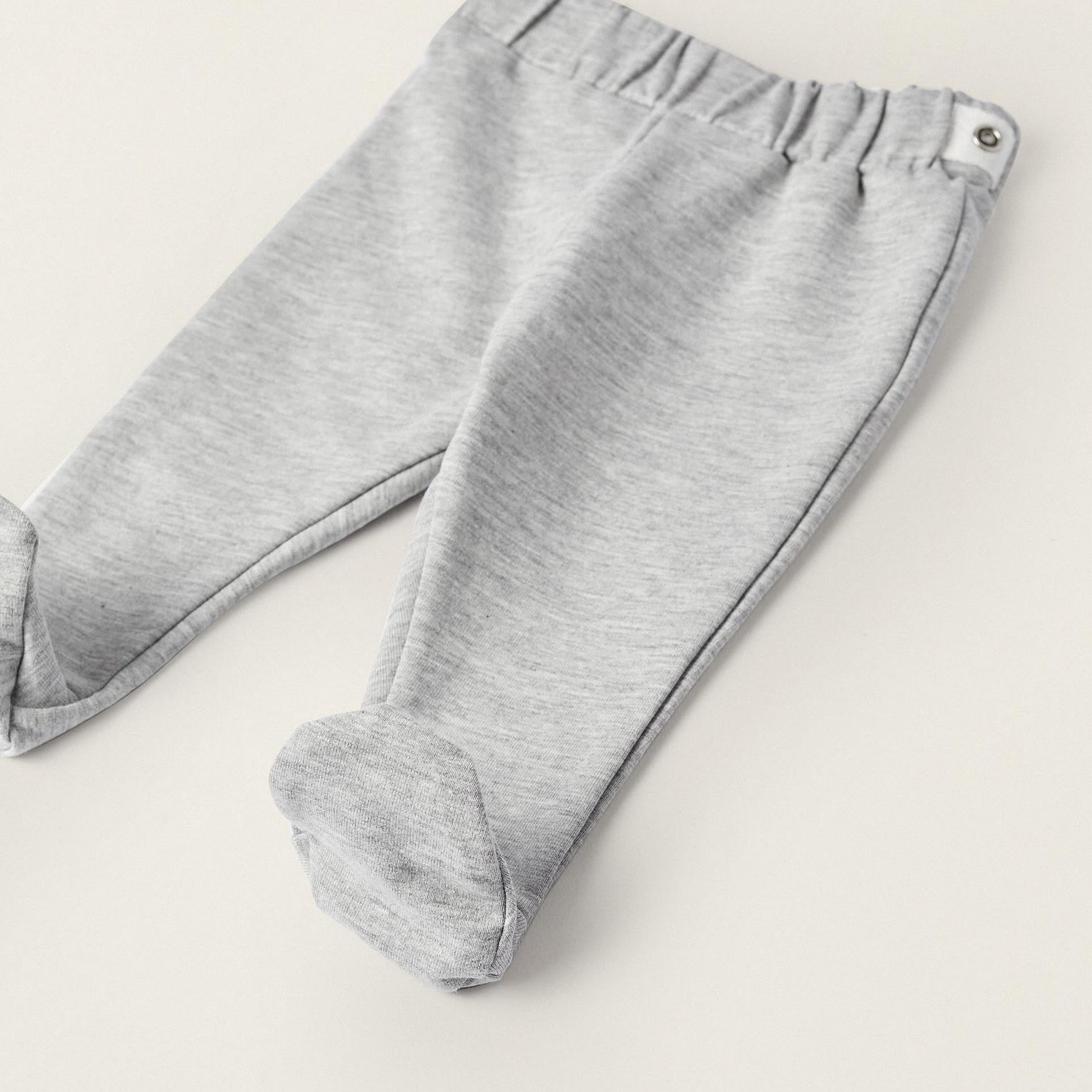 Jacket + Trousers for Newborn Girls 'Rabbit', Grey