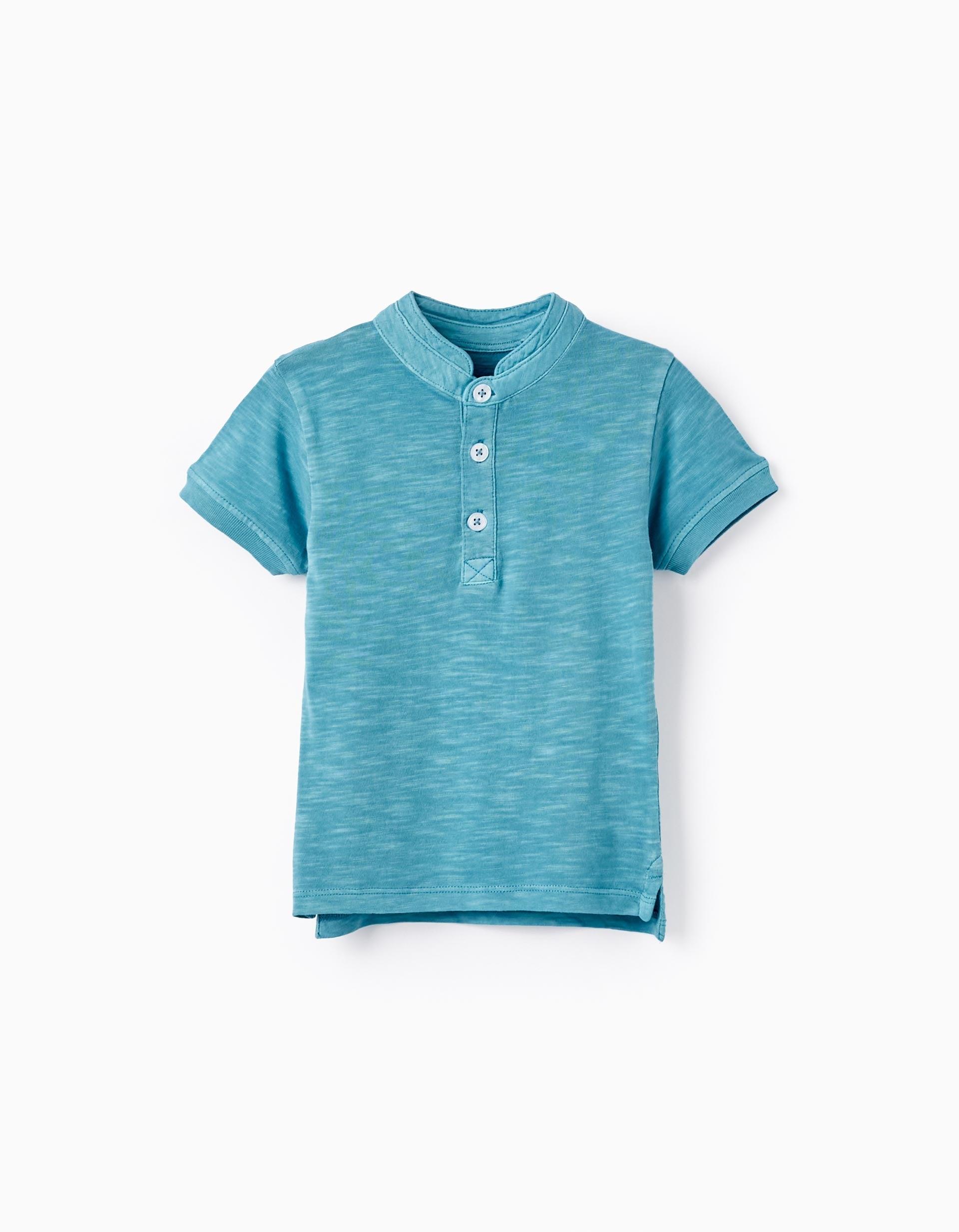 Cotton Polo T-shirt for Baby Boys, Blue