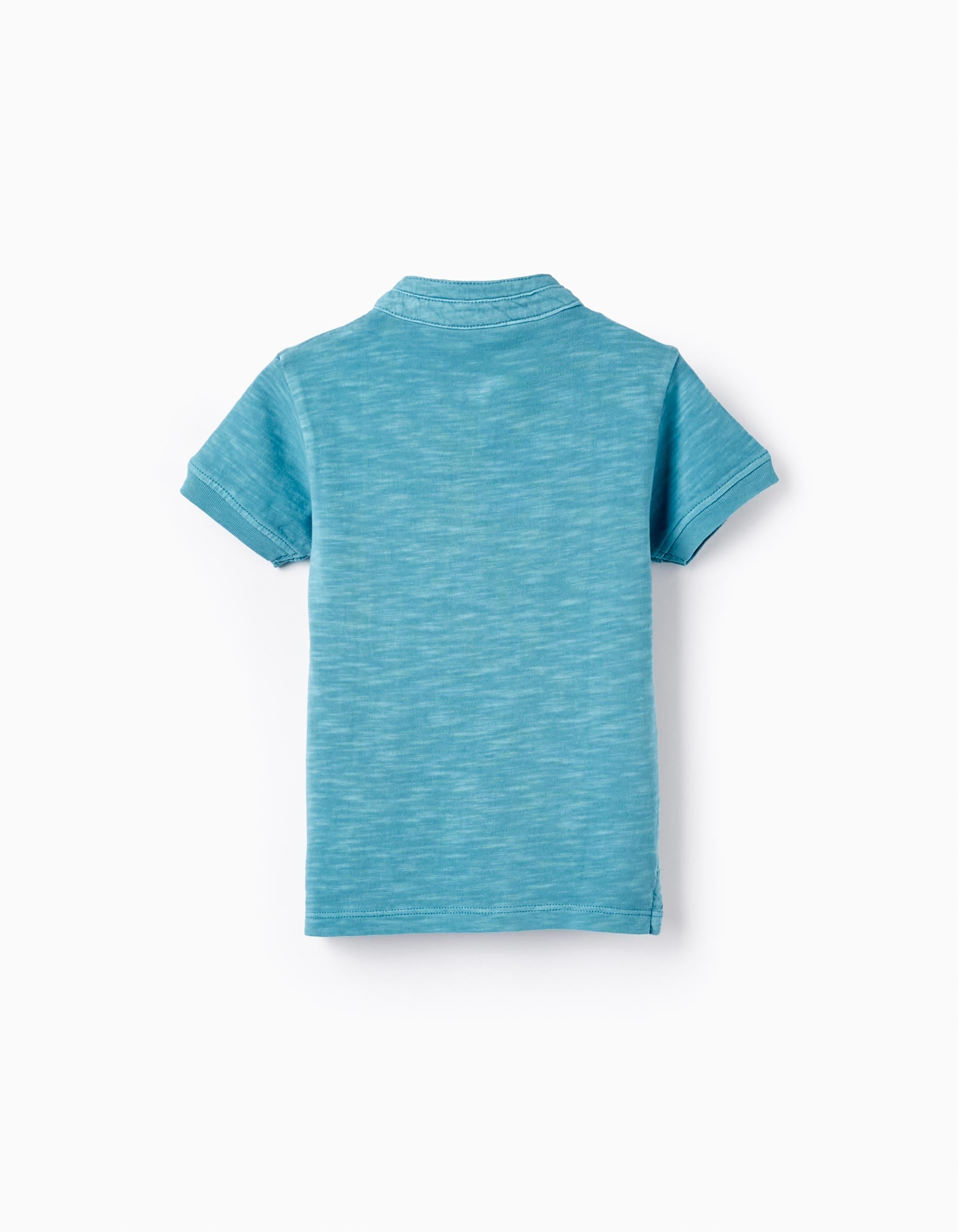 Cotton Polo T-shirt for Baby Boys, Blue