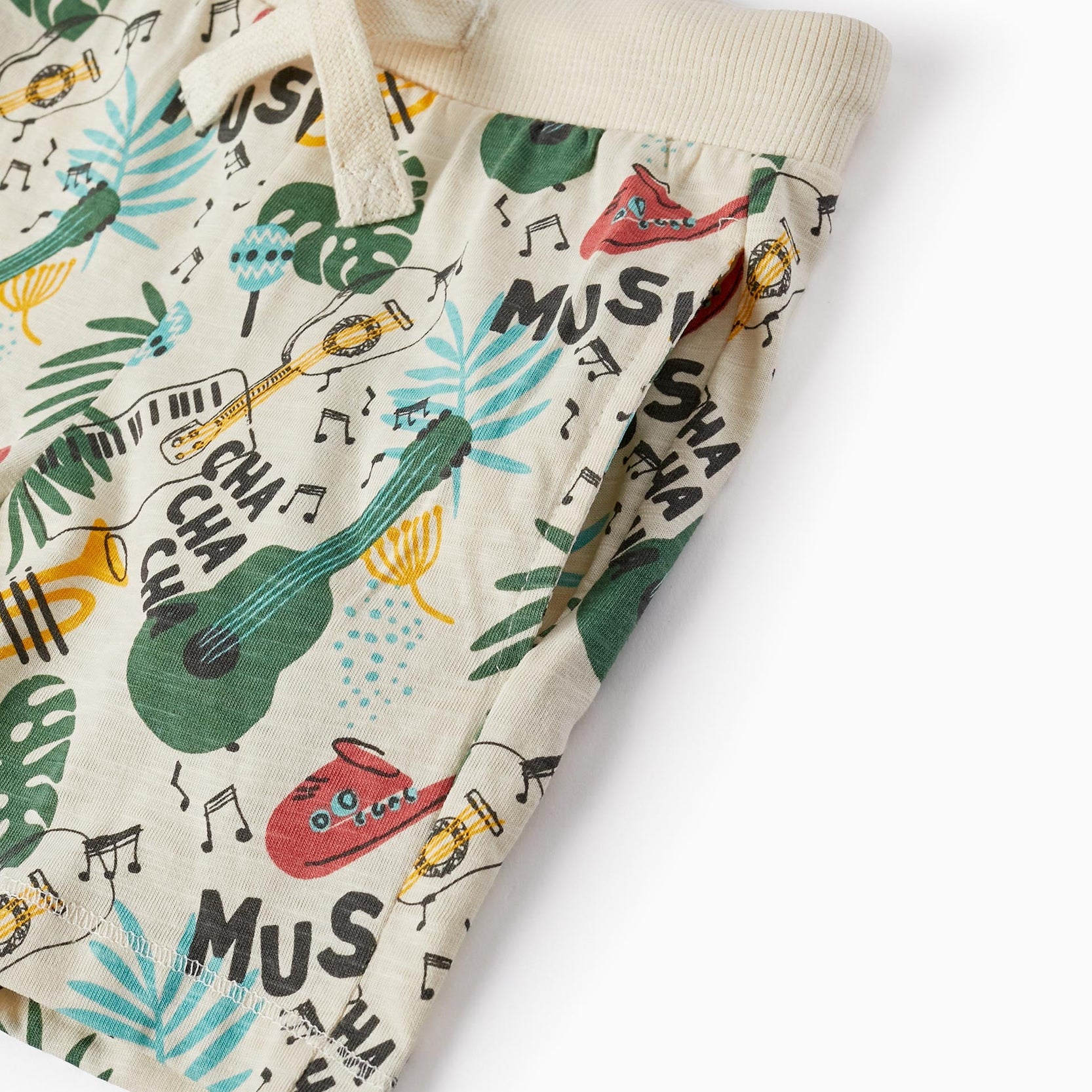 Cotton Sport Shorts for Baby Boys 'Cuba', Beige