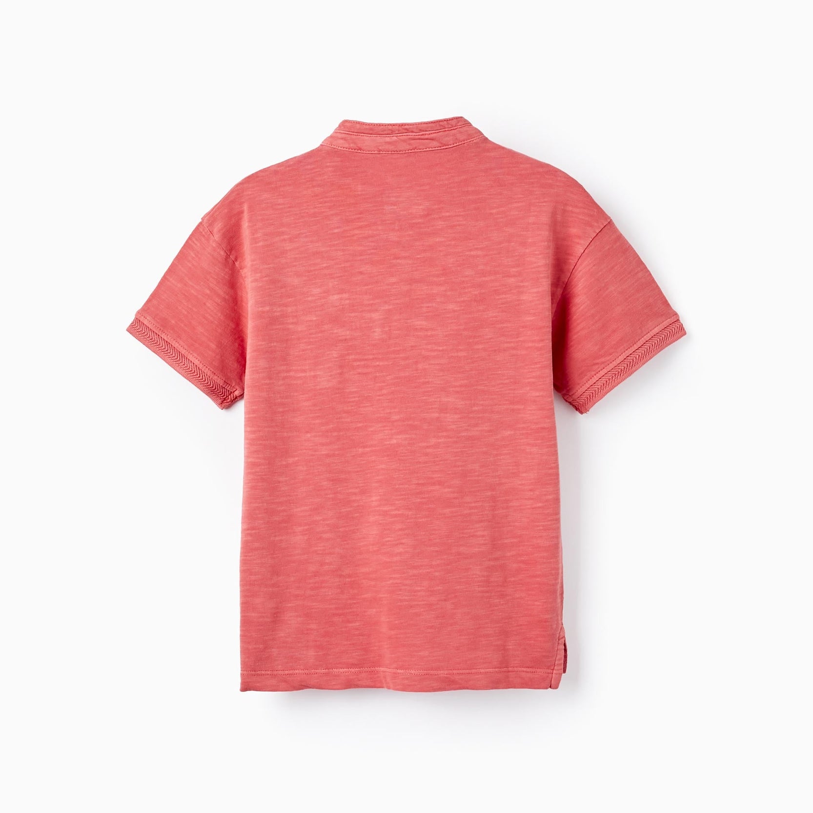 Cotton Polo T-shirt for Boys, Red