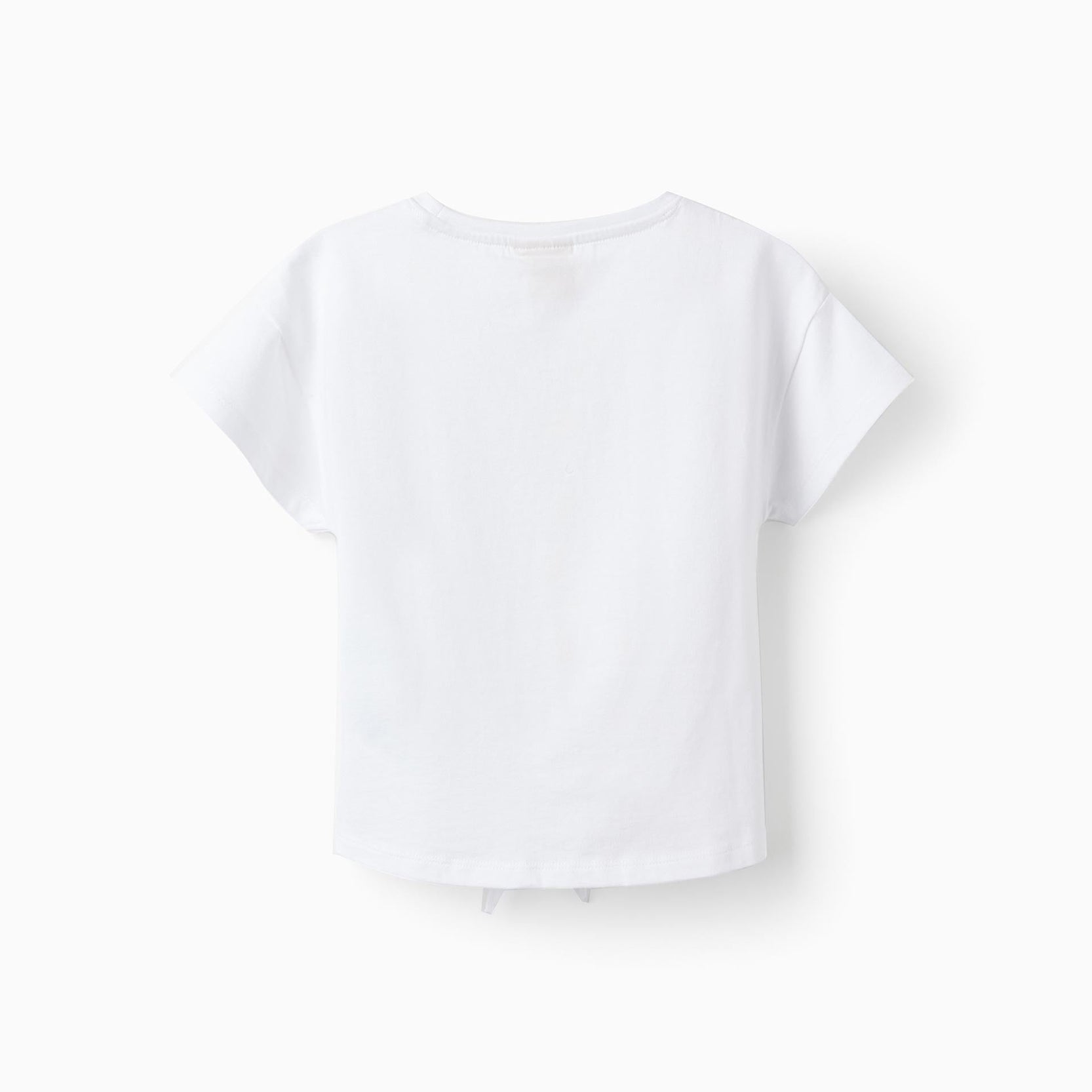 Cotton T-Shirt for Girls 'Snoopy', White