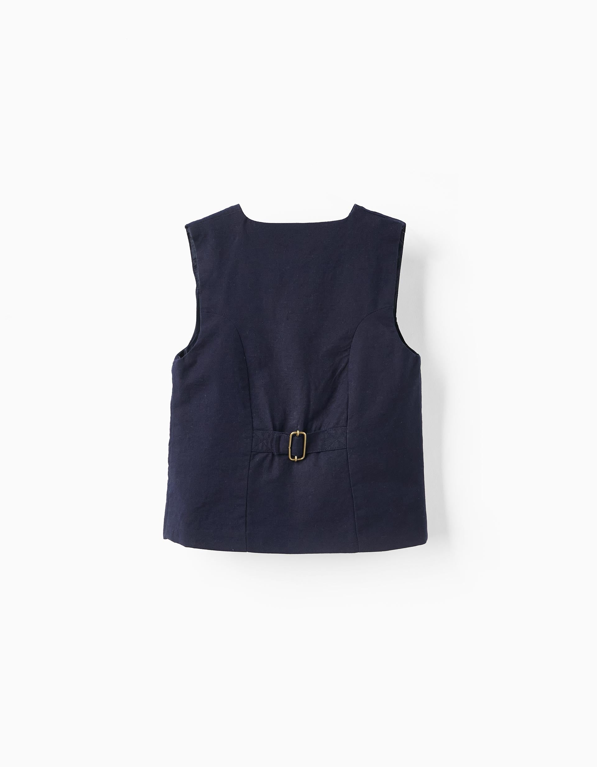 Formal Waistcoat for Boys, Dark Blue