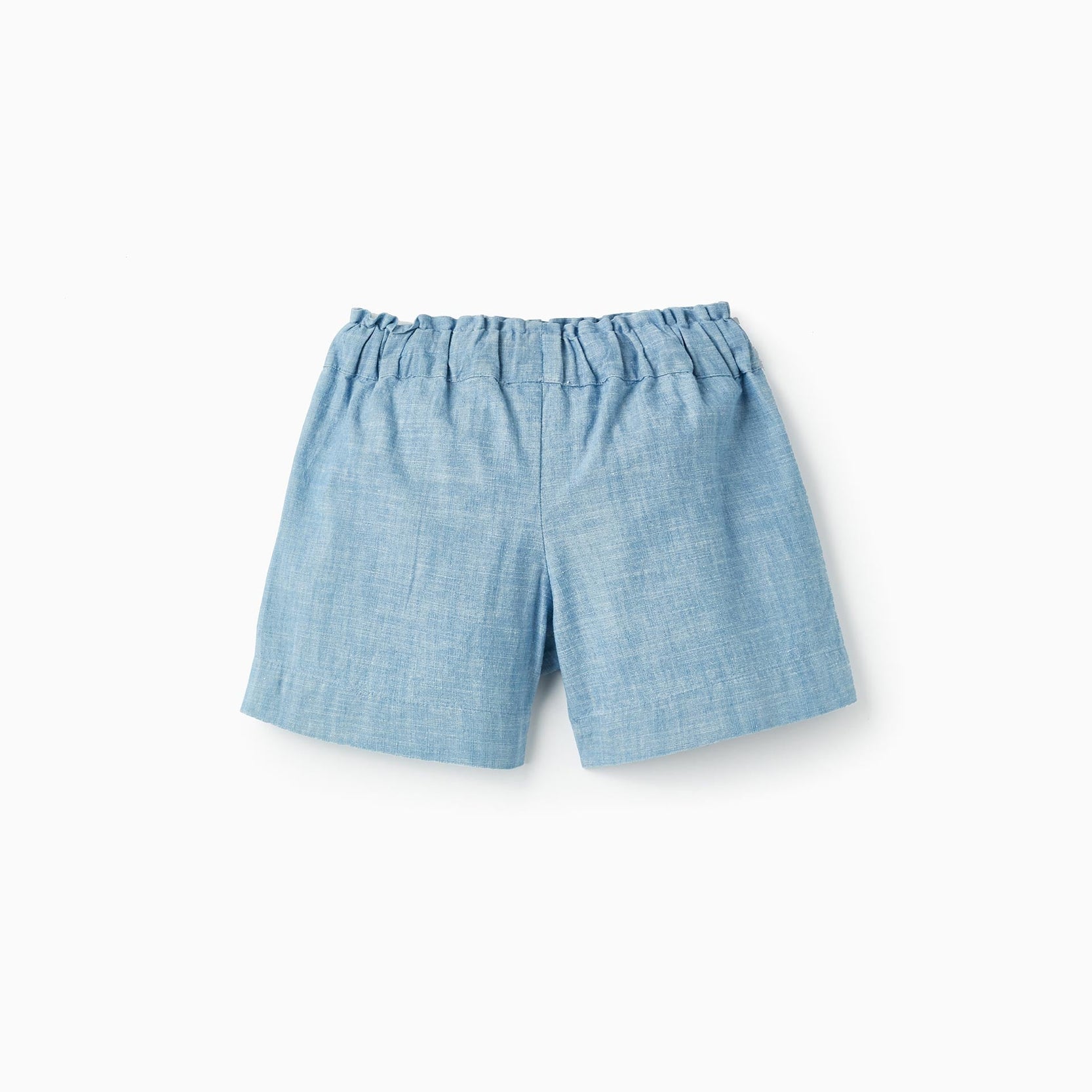 Cotton Denim Shorts for Girls, Blue