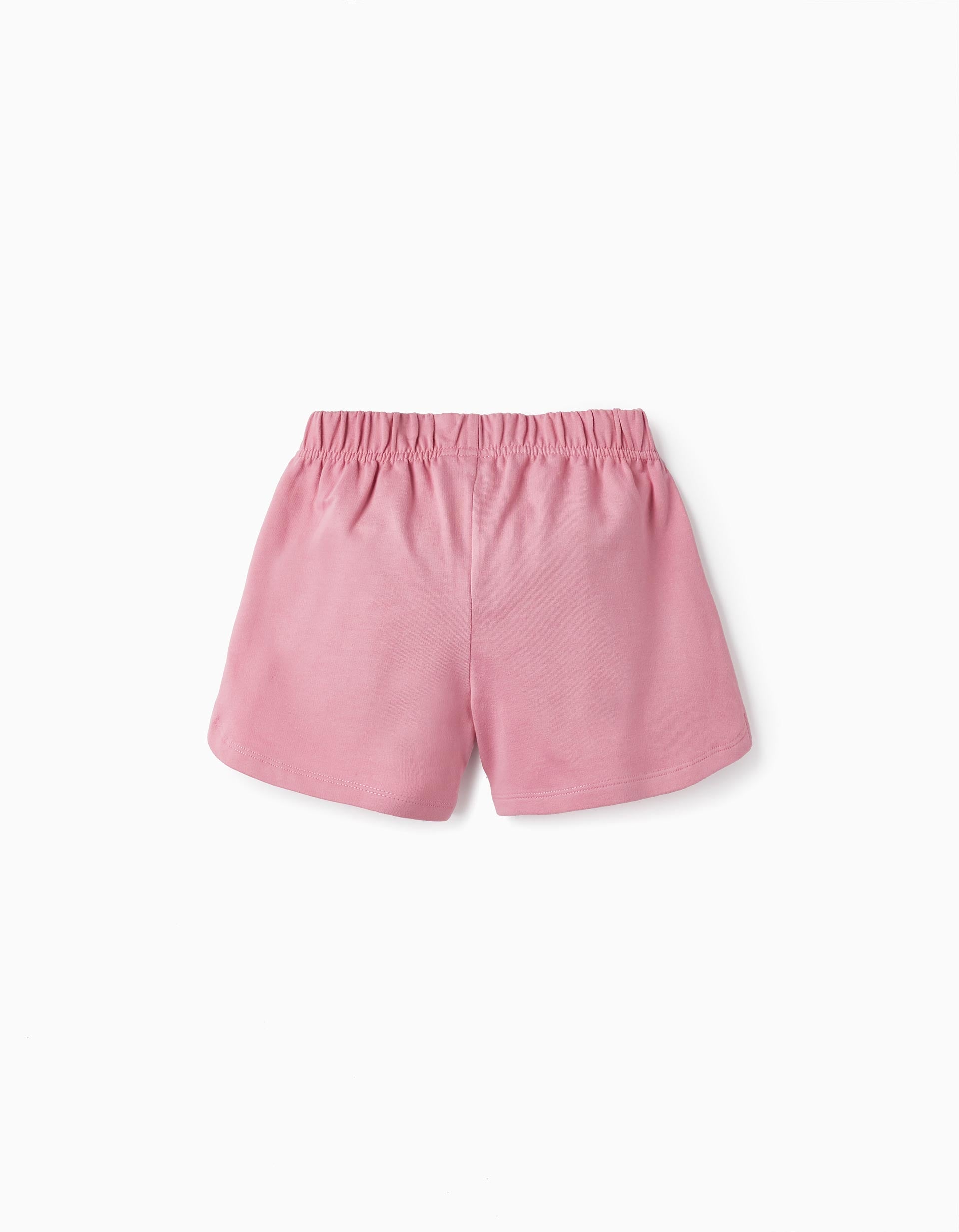 Cotton Sports Shorts for Girls 'Snoopy', Pink