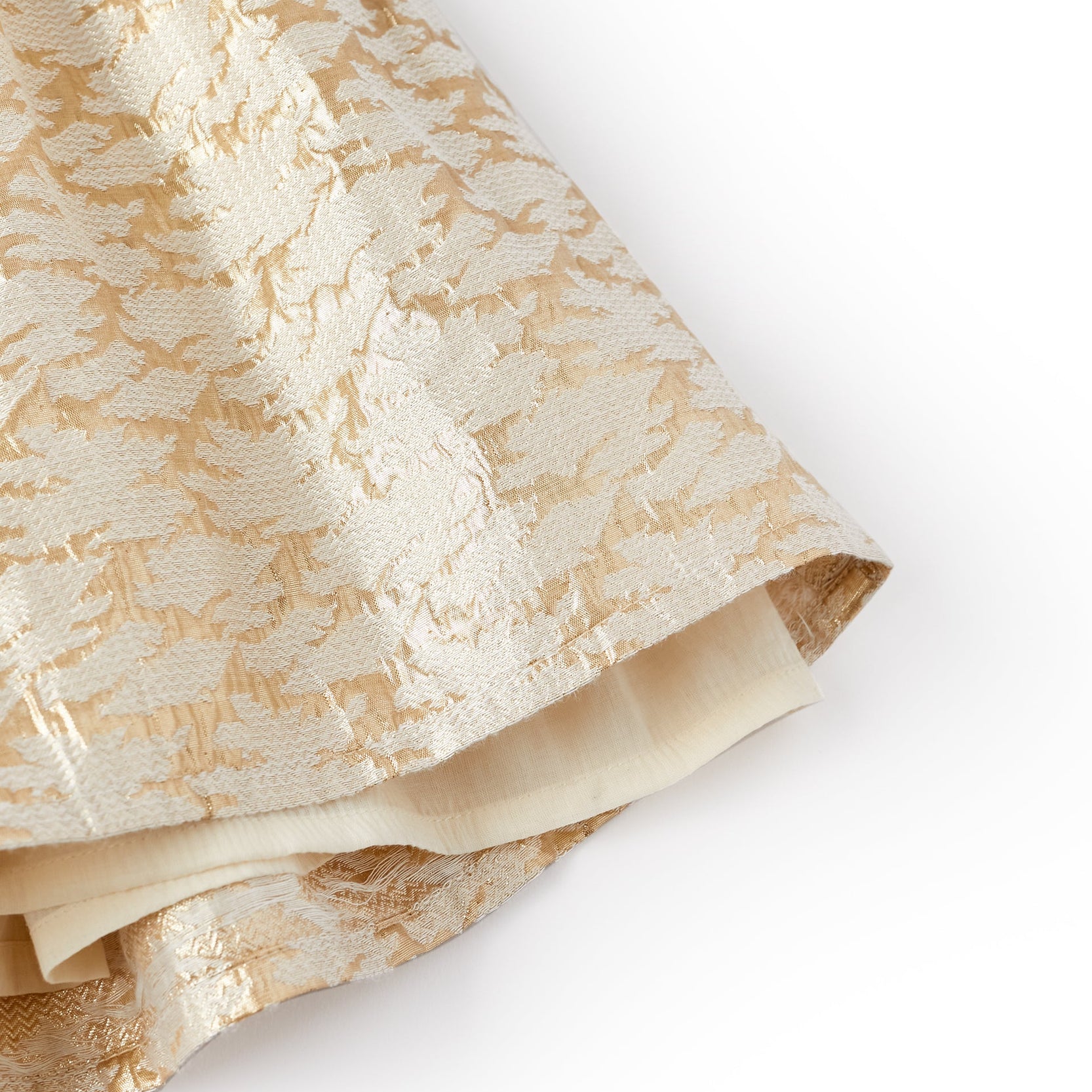 Dress with Lurex Threads and Iridescent Effects for Girls, Gold