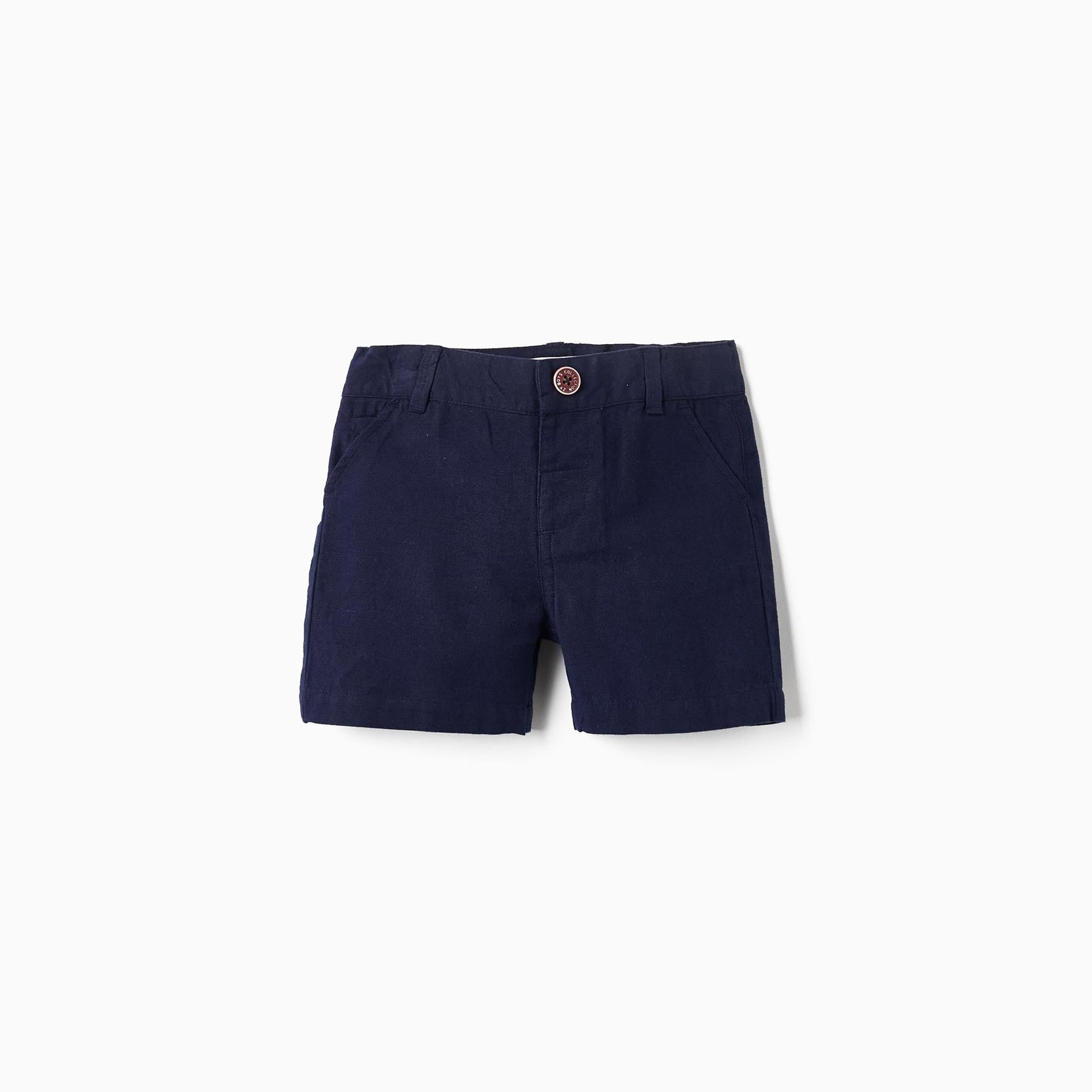 Chino Shorts for Baby Boy, Dark Blue
