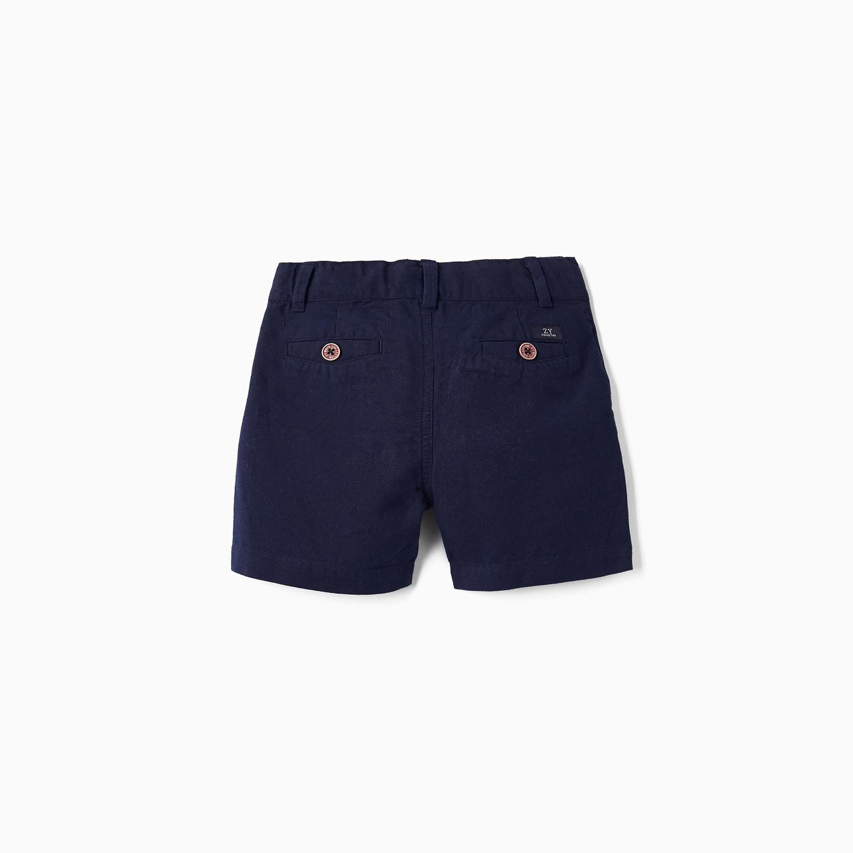 Chino Shorts for Baby Boy, Dark Blue