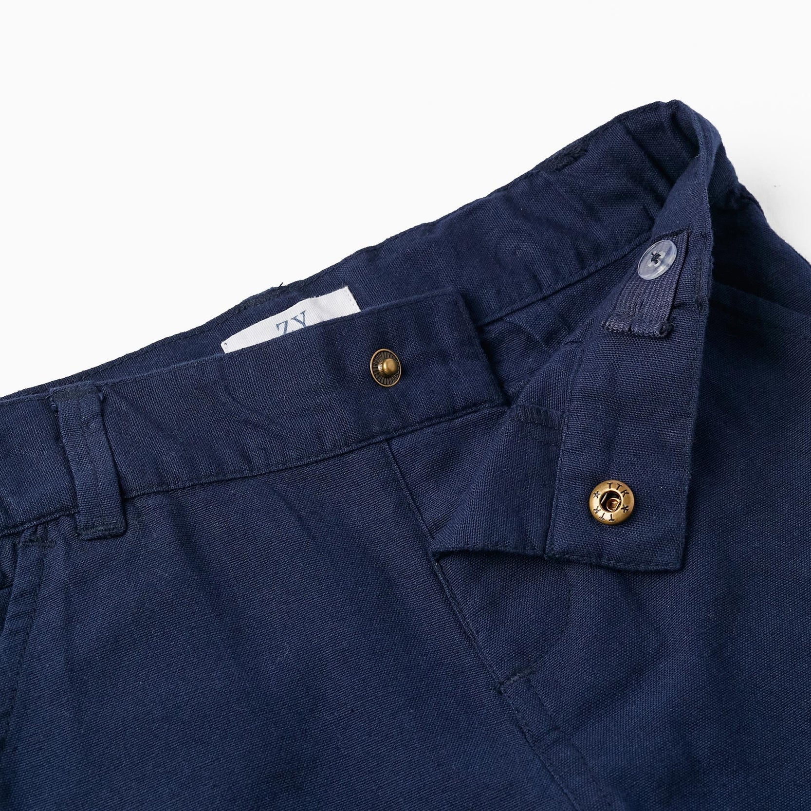 Chino Shorts for Baby Boy, Dark Blue