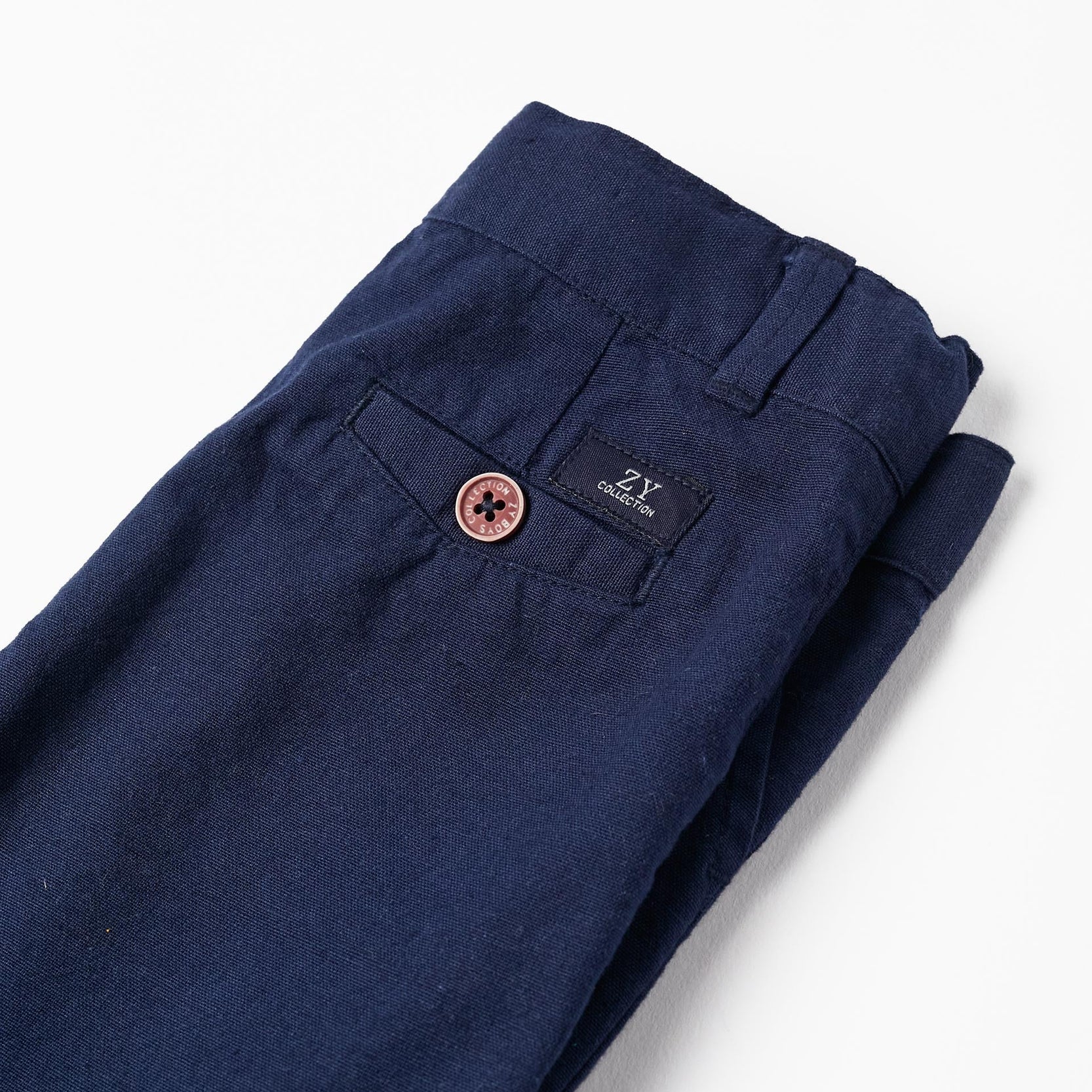 Chino Shorts for Baby Boy, Dark Blue