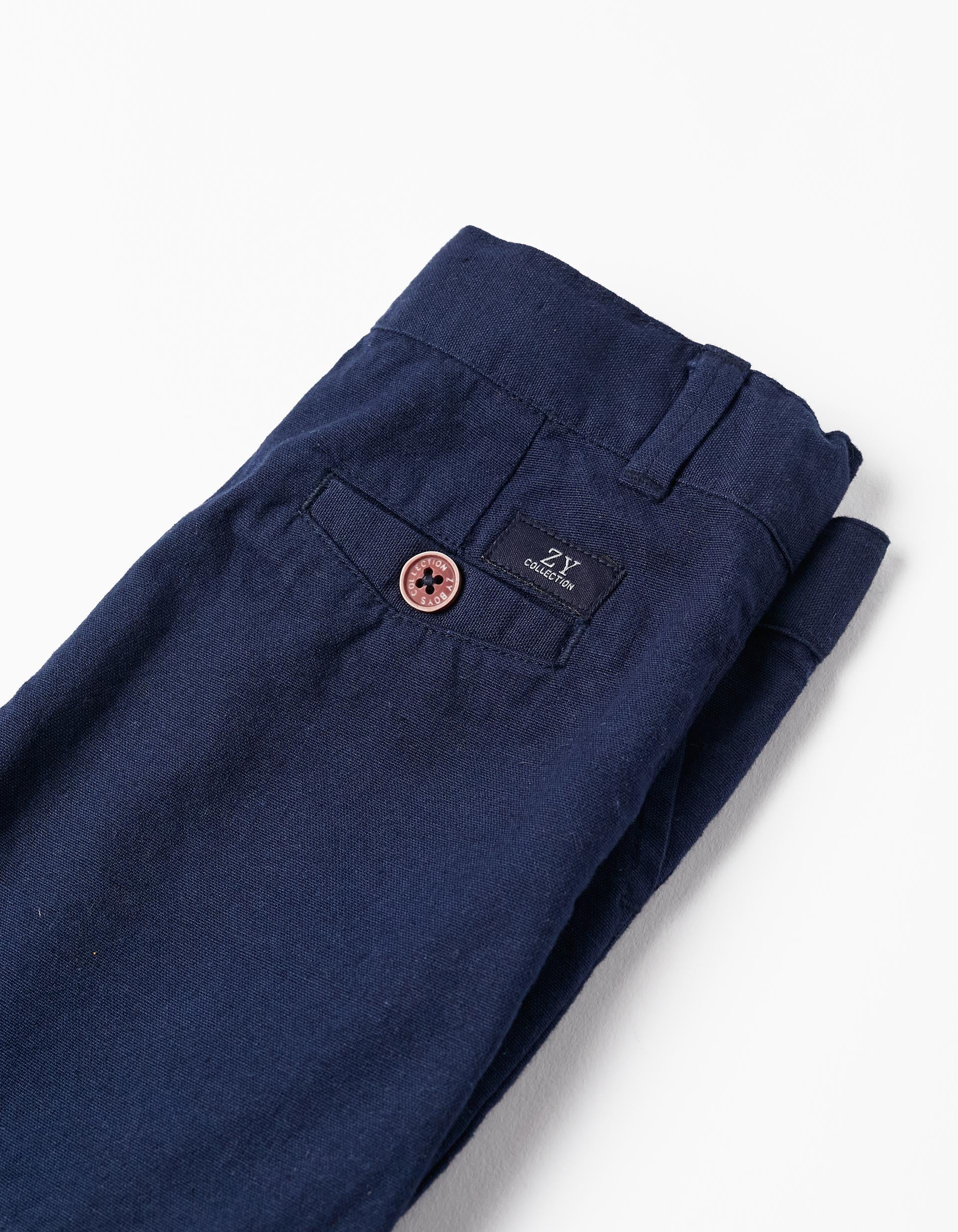 Chino Shorts for Baby Boy, Dark Blue
