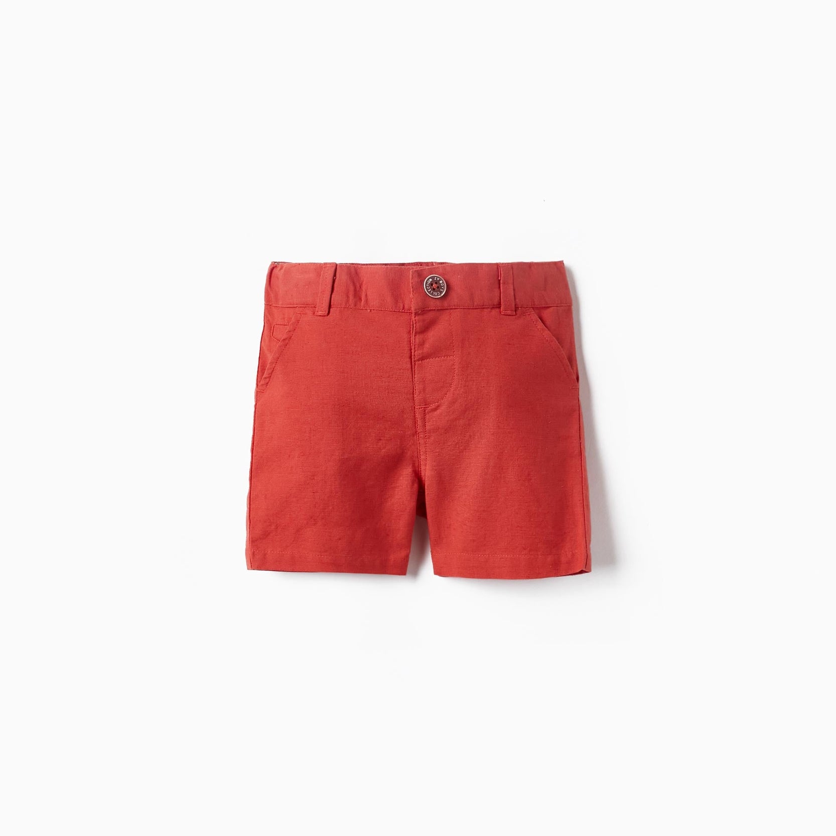 Chino Shorts for Baby Boy, Red