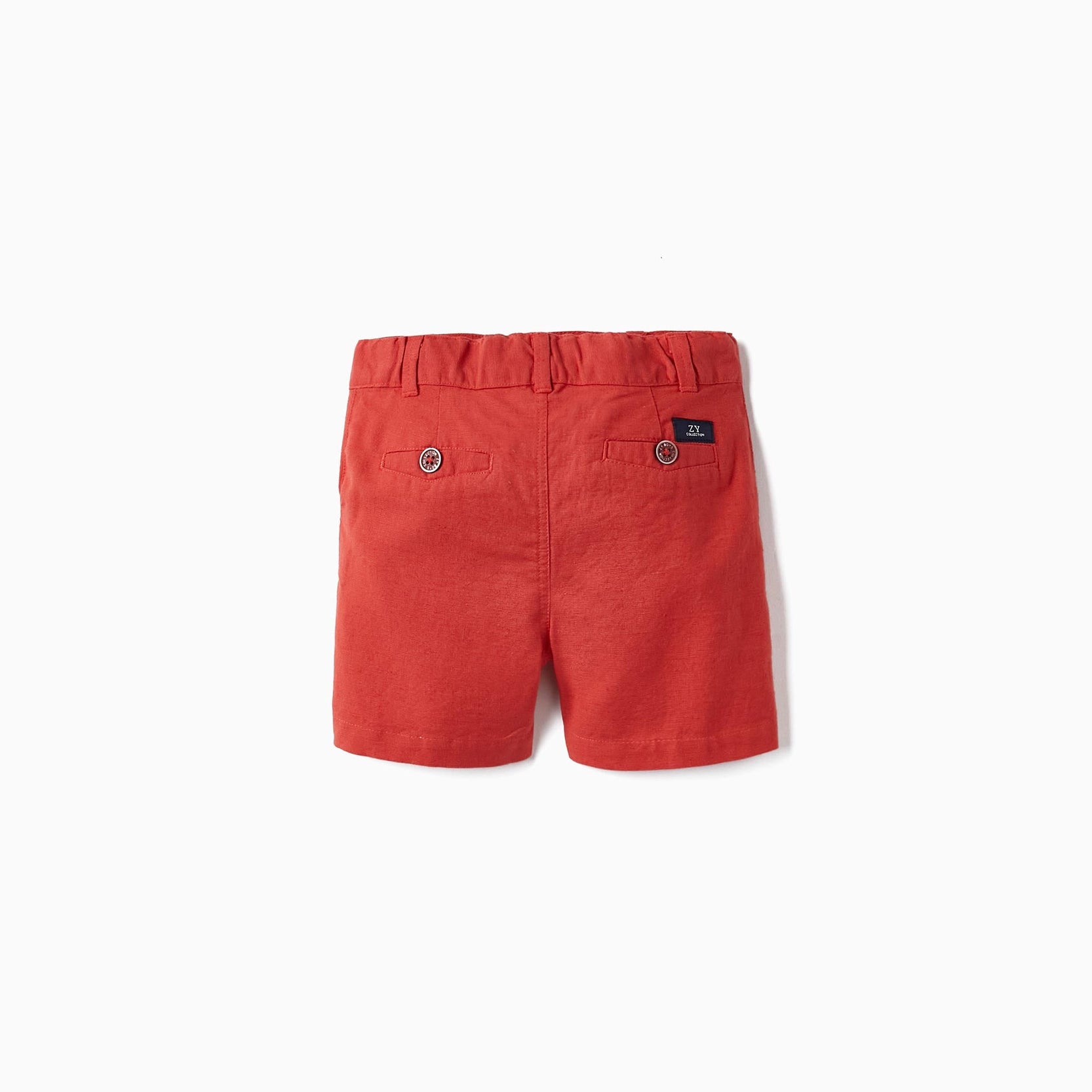 Chino Shorts for Baby Boy, Red