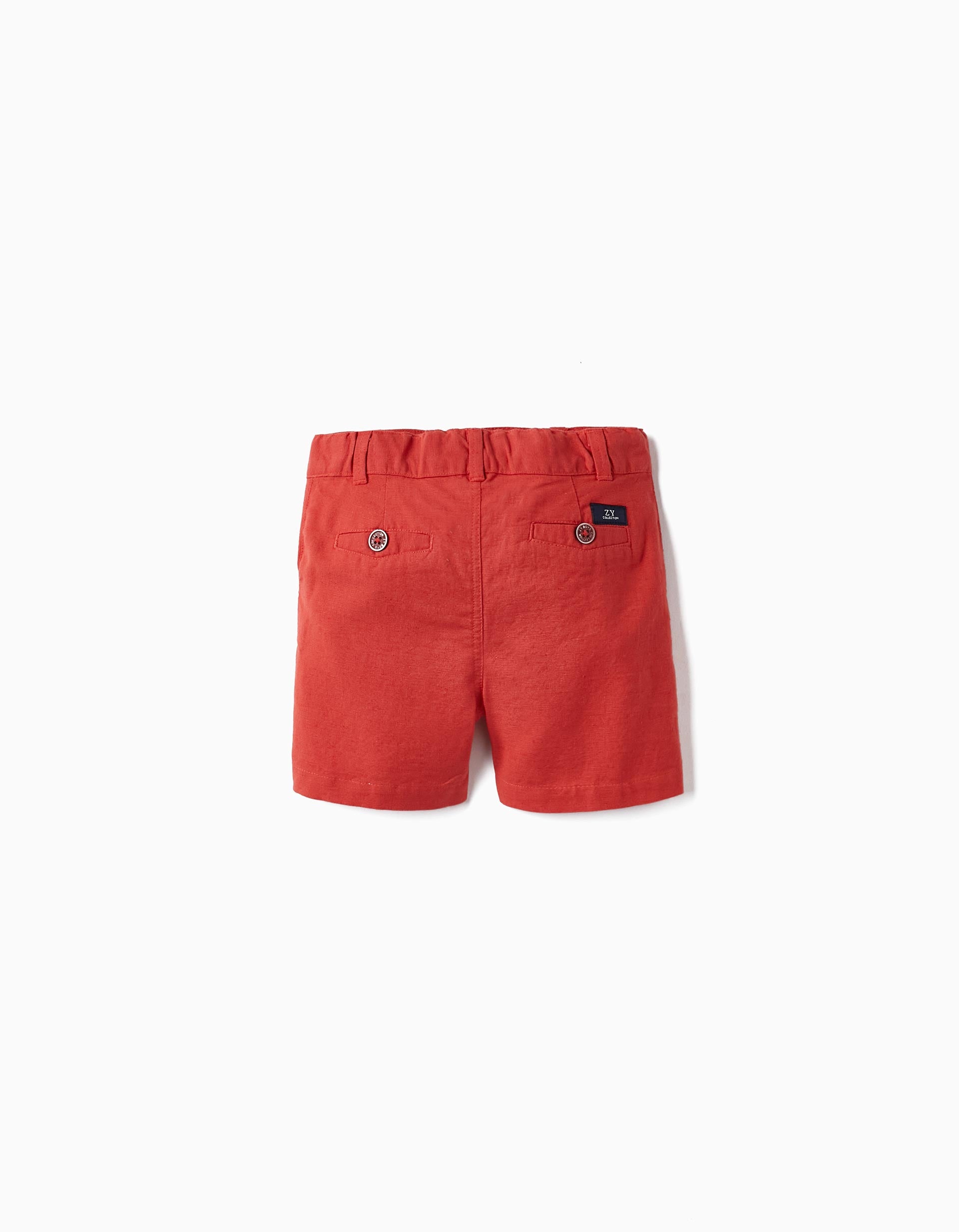 Chino Shorts for Baby Boy, Red