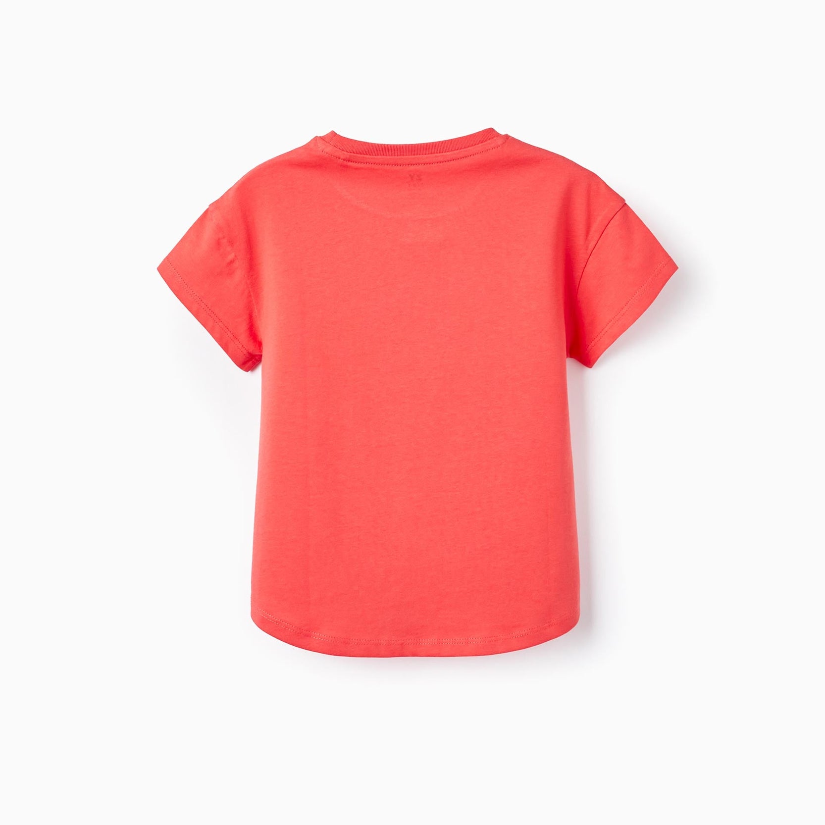Cotton T-shirt for Girls 'cha Cha Cha', Red