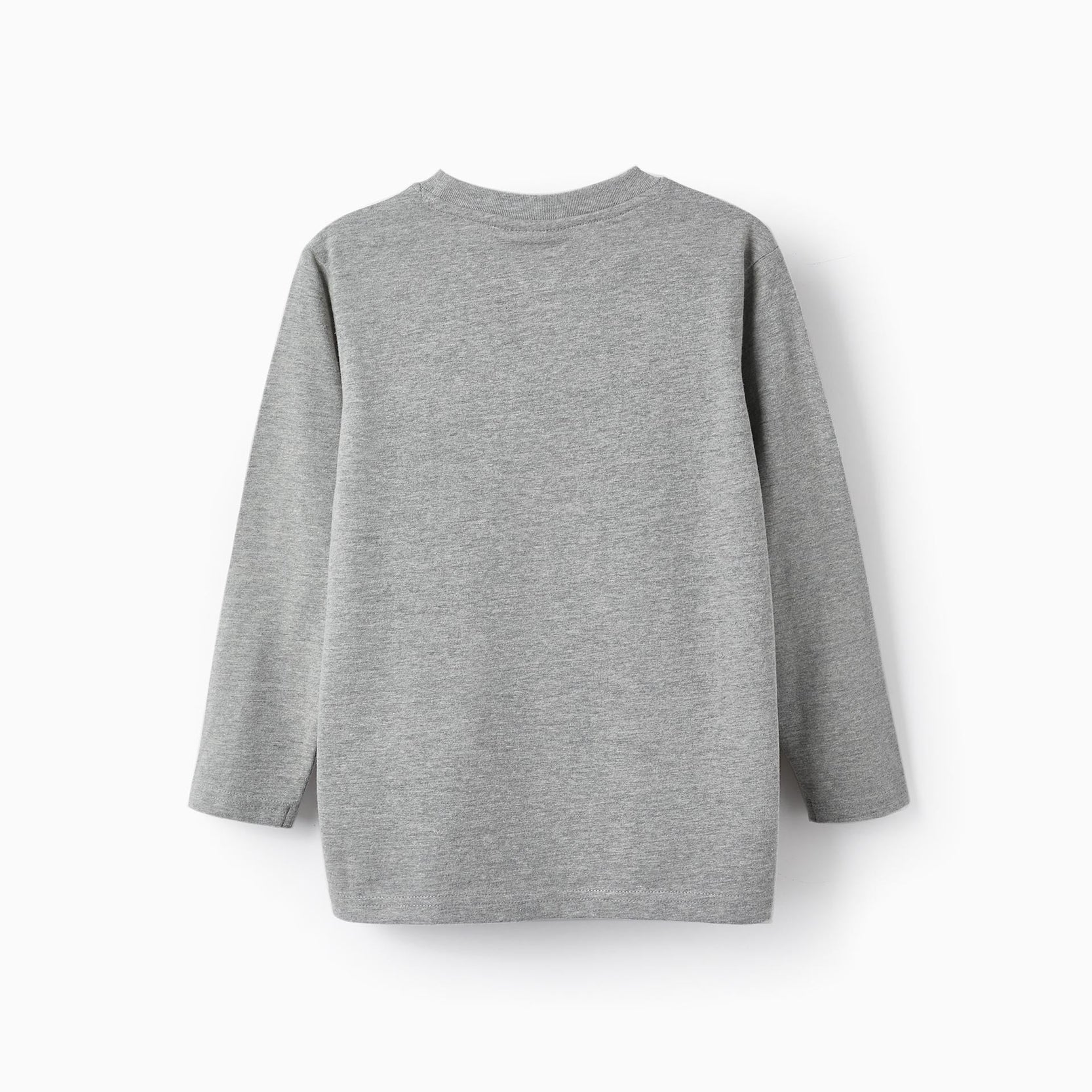 Long Sleeve Cotton T-Shirt for Boys 'Naruto', Grey