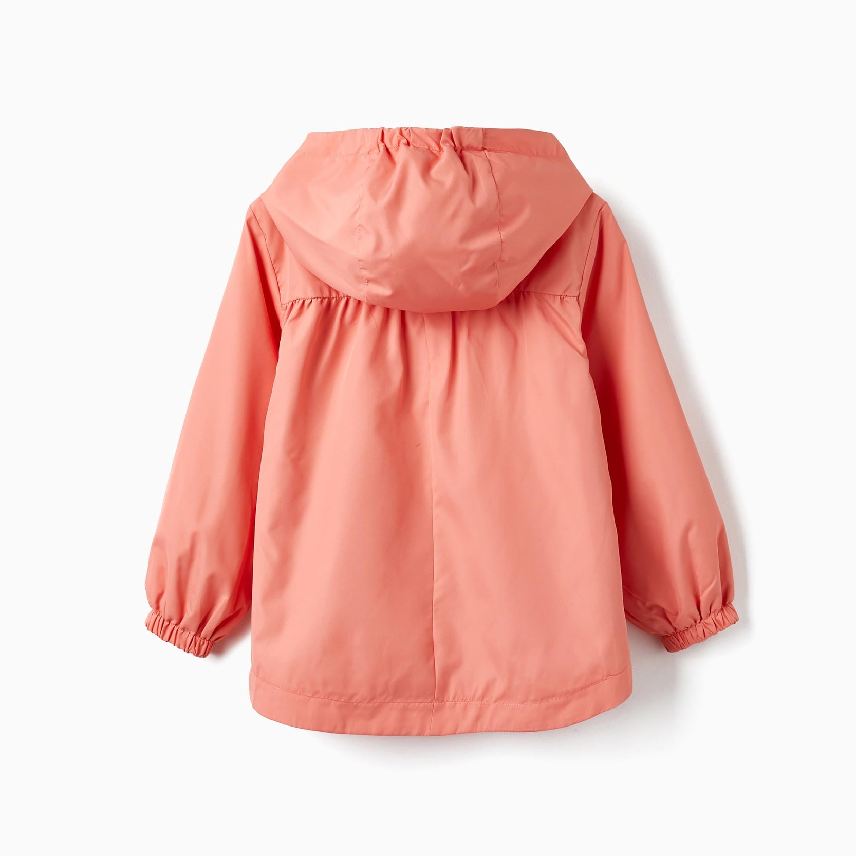 Hooded Windbreaker Jacket for Girls, Light Pink