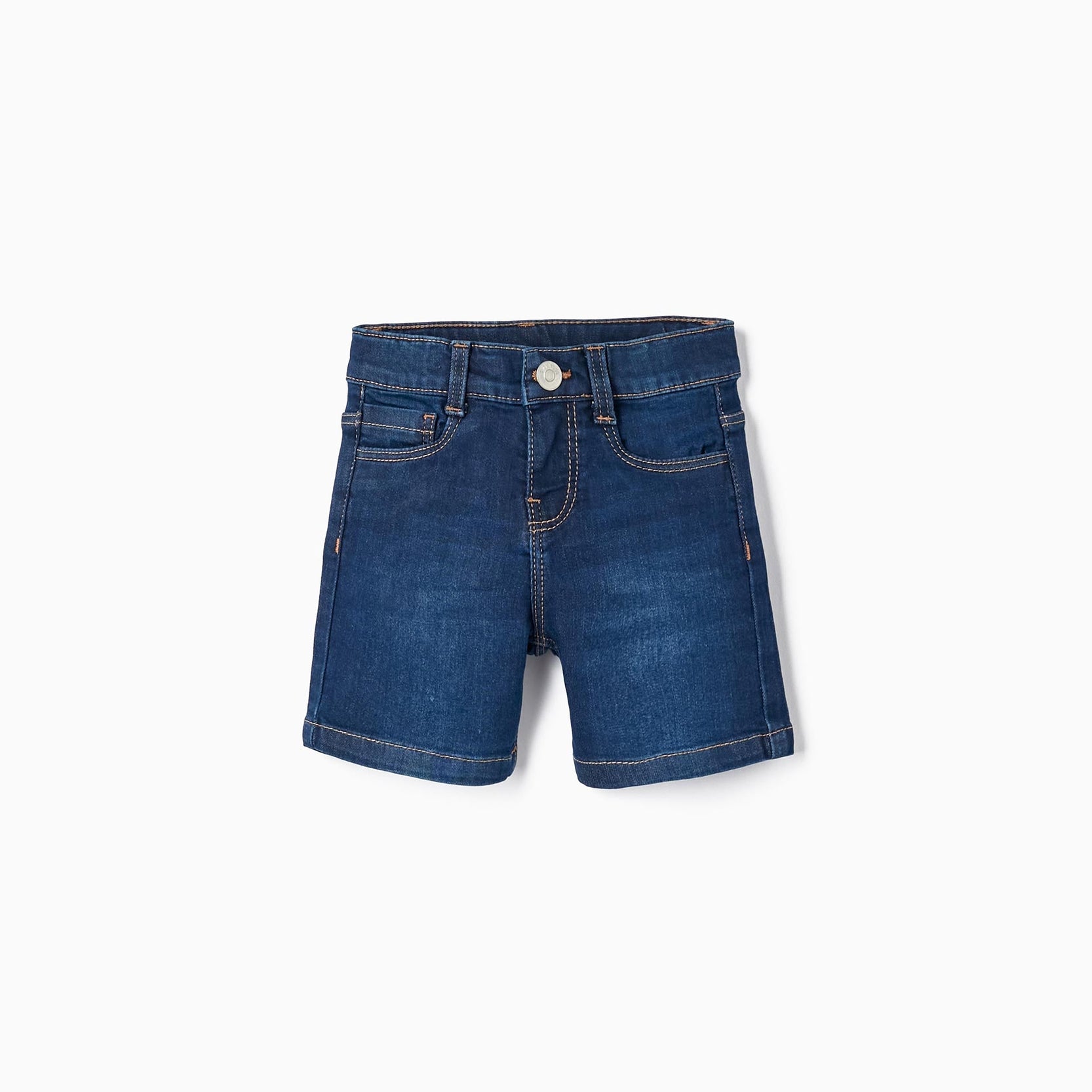 Denim Shorts for Baby Boys, Dark Blue