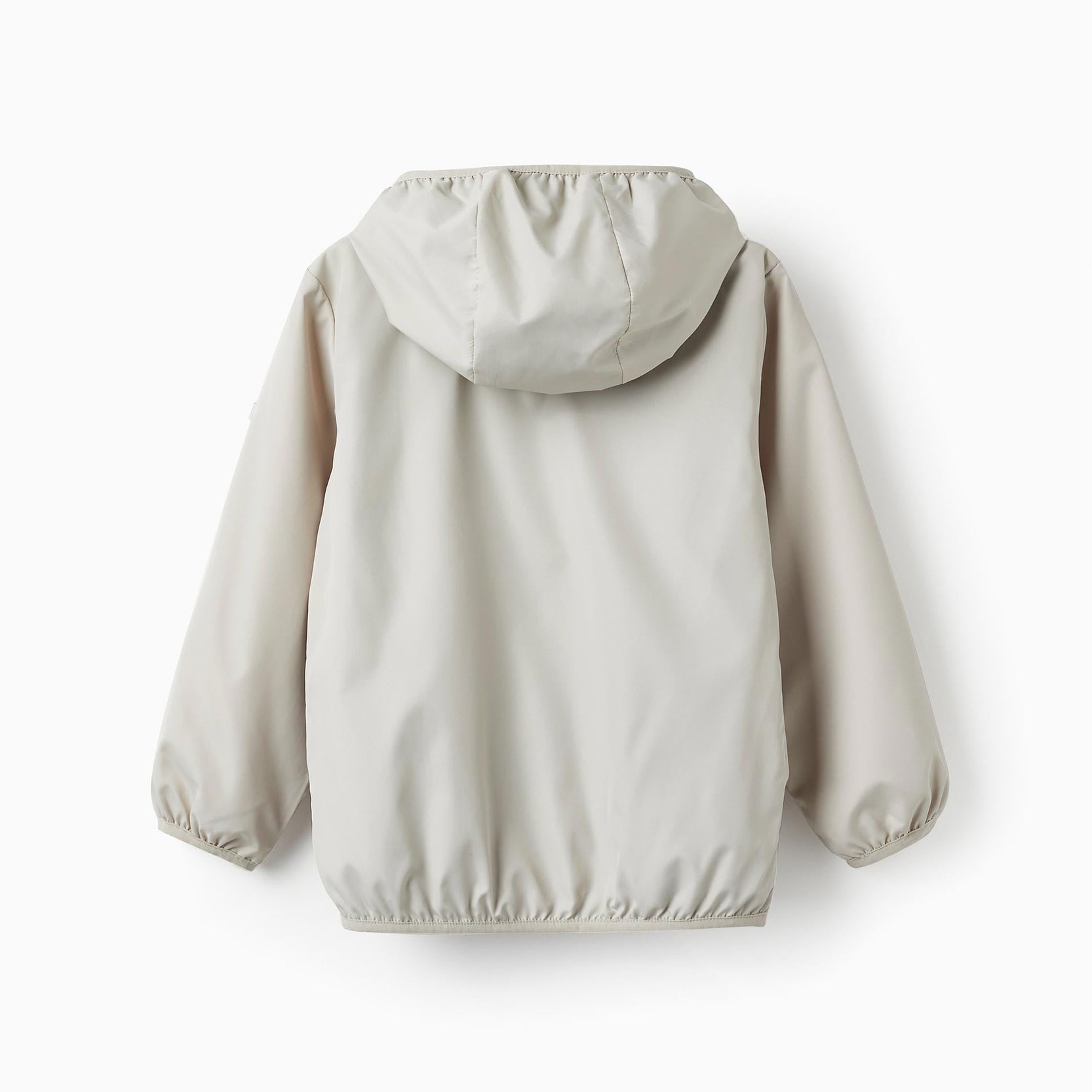 Hooded Windbreaker Jacket for Boys, Grey