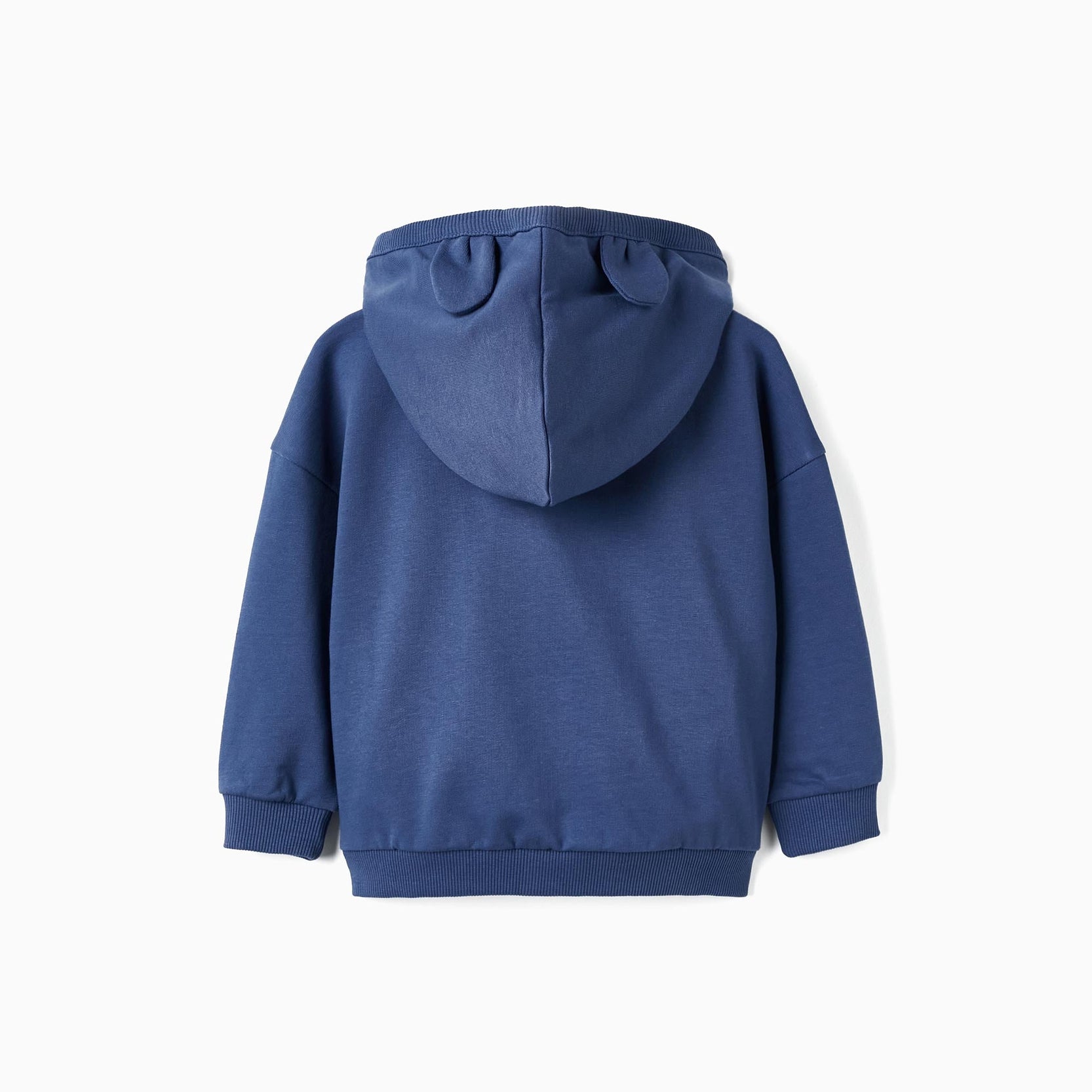 Hooded Jacket with 3D Ears for Baby Boys 'Aloe There!', Blue