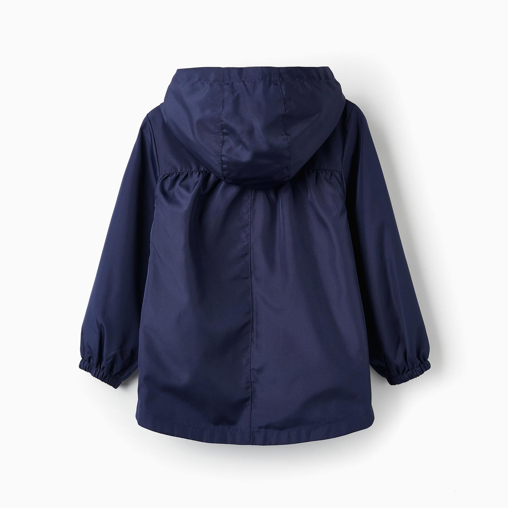 Hooded Parka for Girls, Dark Blue