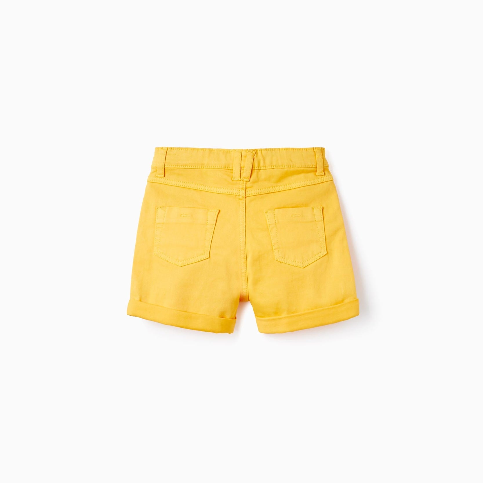 Twill Chino Shorts for Baby Boys, Dark Blue