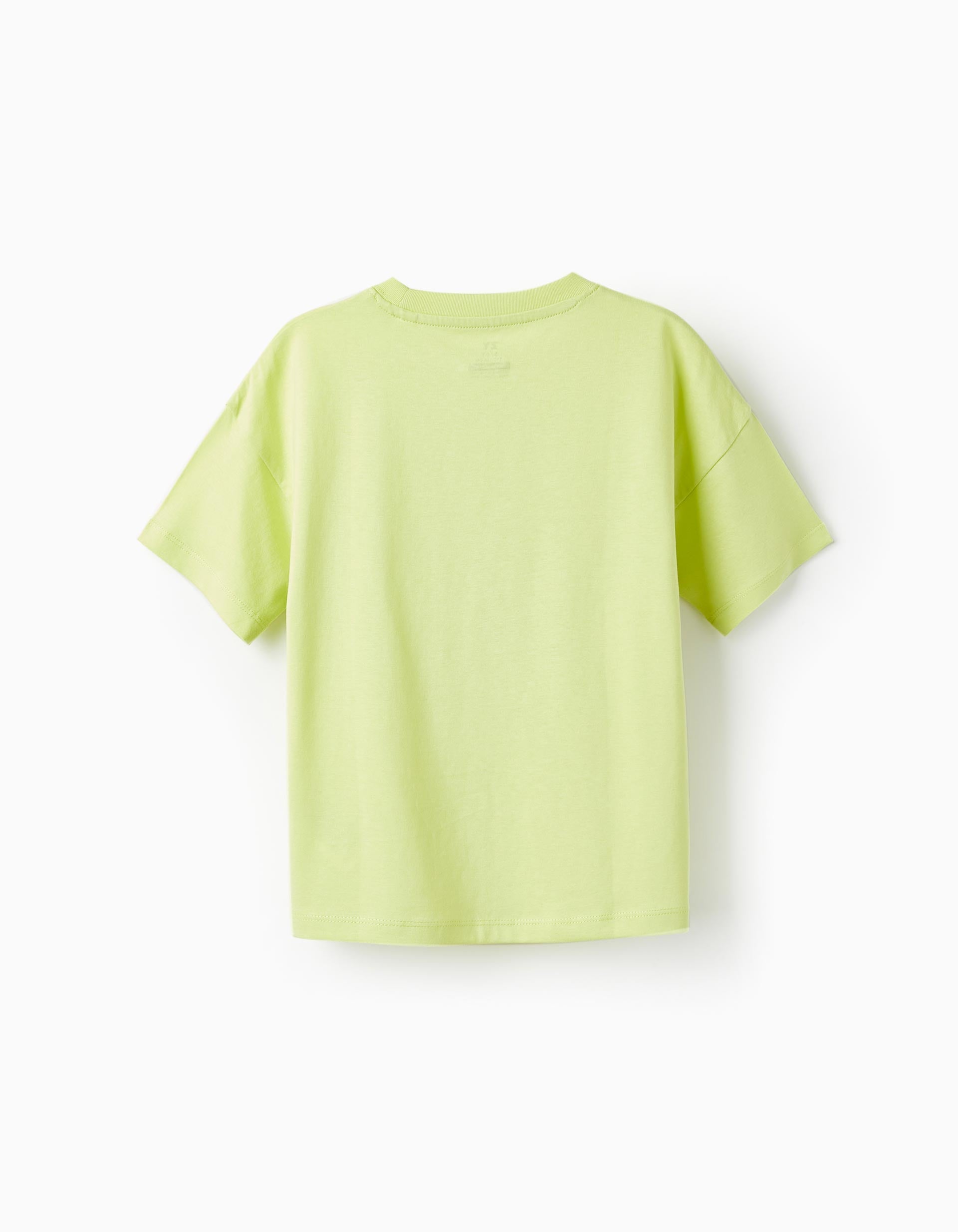 Short Sleeve T-Shirt for Boys 'Green Future', Green