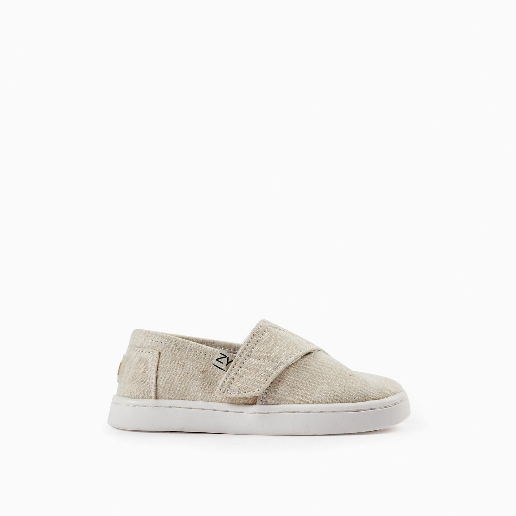 Fabric Espadrilles for Baby Boys, Beige