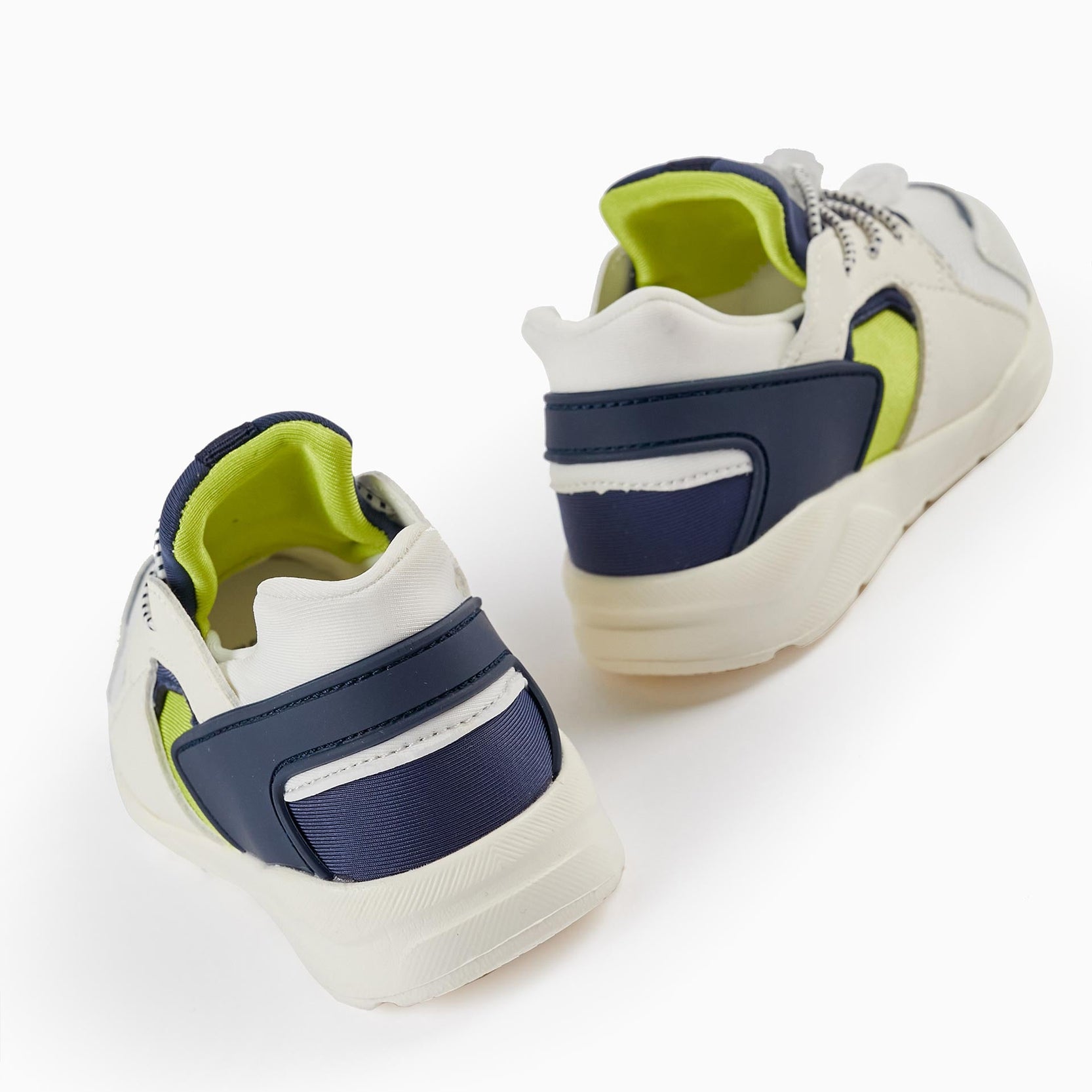 Trainers for Baby Boys 'ZY Superlight', White/Dark Blue/Green