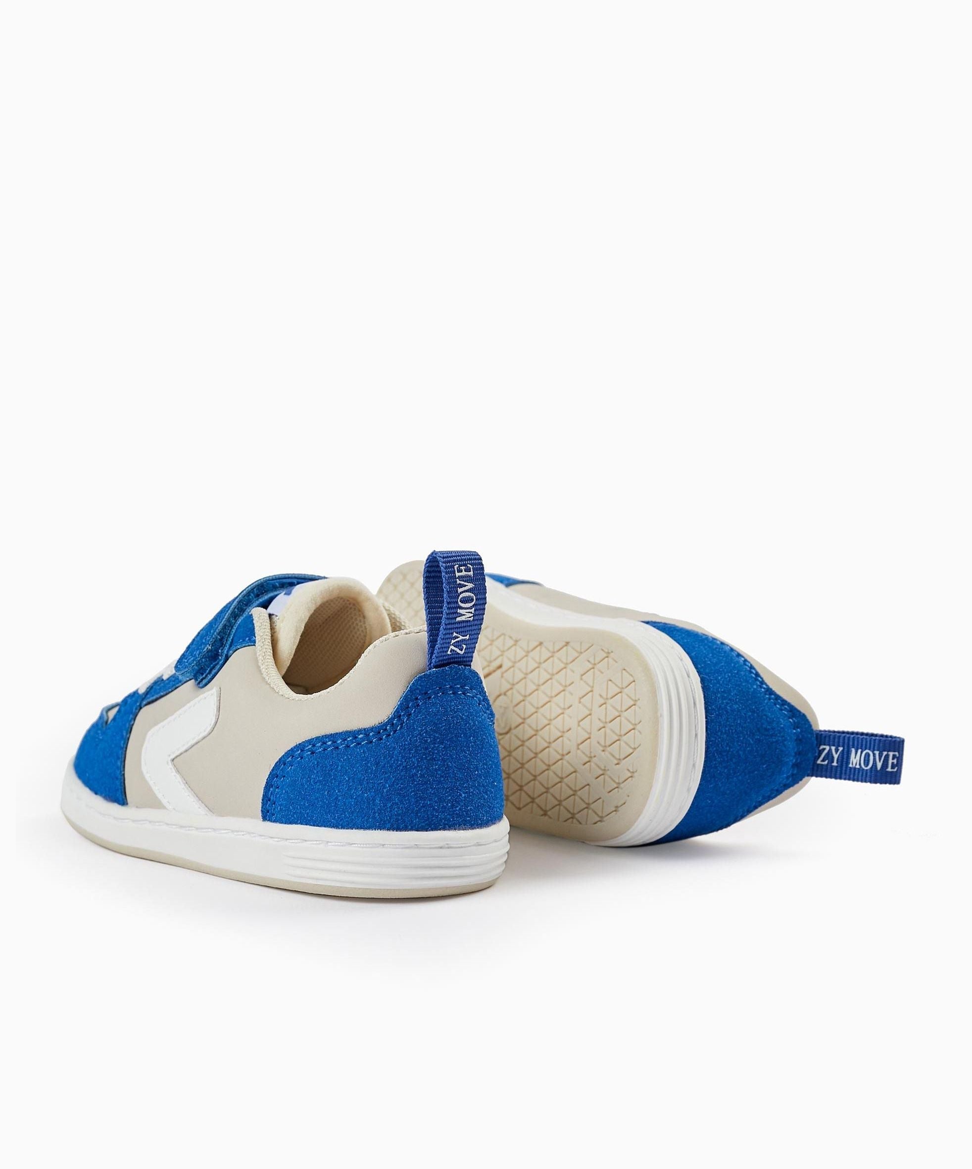 Trainers for Baby Boy 'ZY Move', Blue/Grey