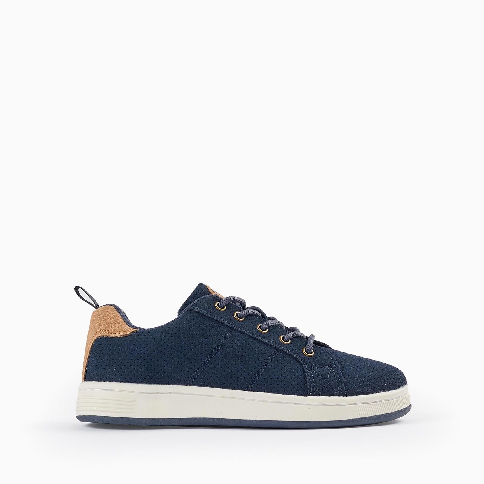 Trainers in Suedine for Boys 'ZY 1996', Dark Blue