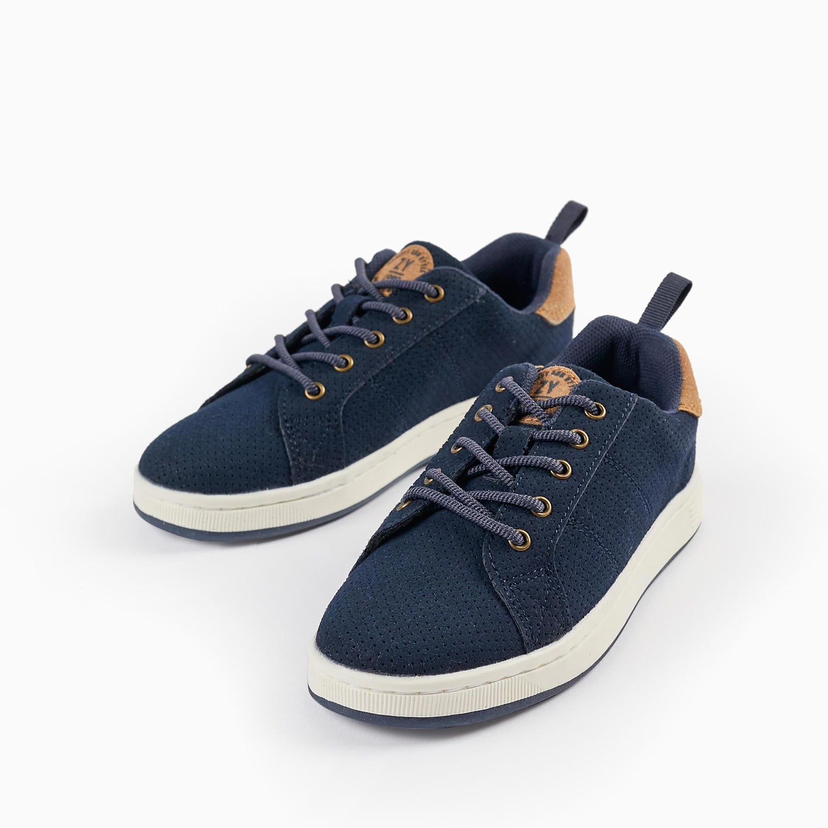 Trainers in Suedine for Boys 'ZY 1996', Dark Blue