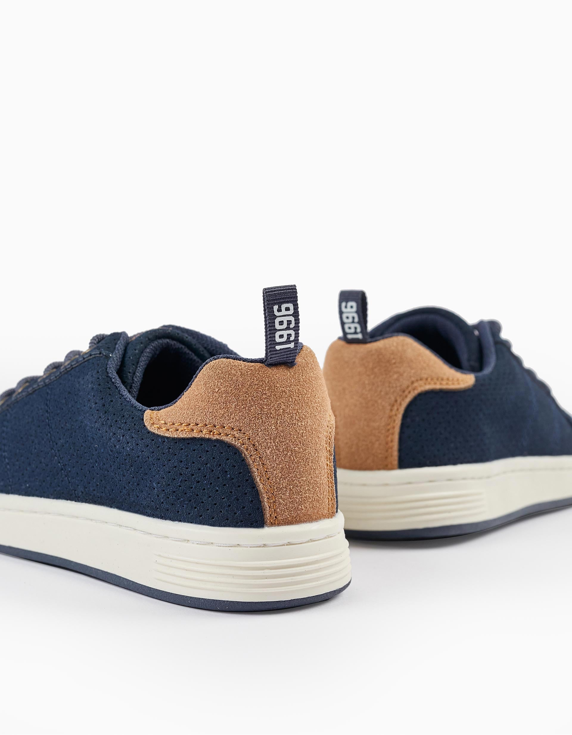 Trainers in Suedine for Boys 'ZY 1996', Dark Blue