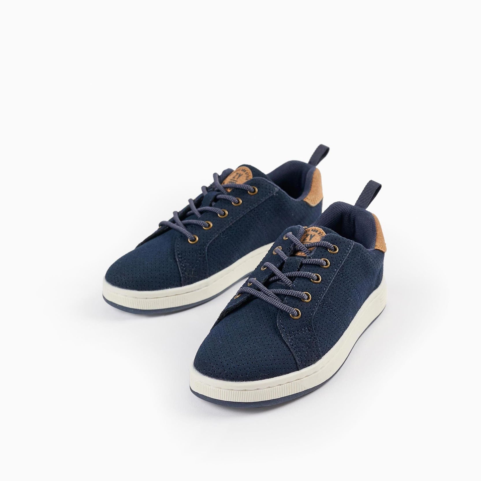 Trainers in Suedine for Boys 'ZY 1996', Dark Blue