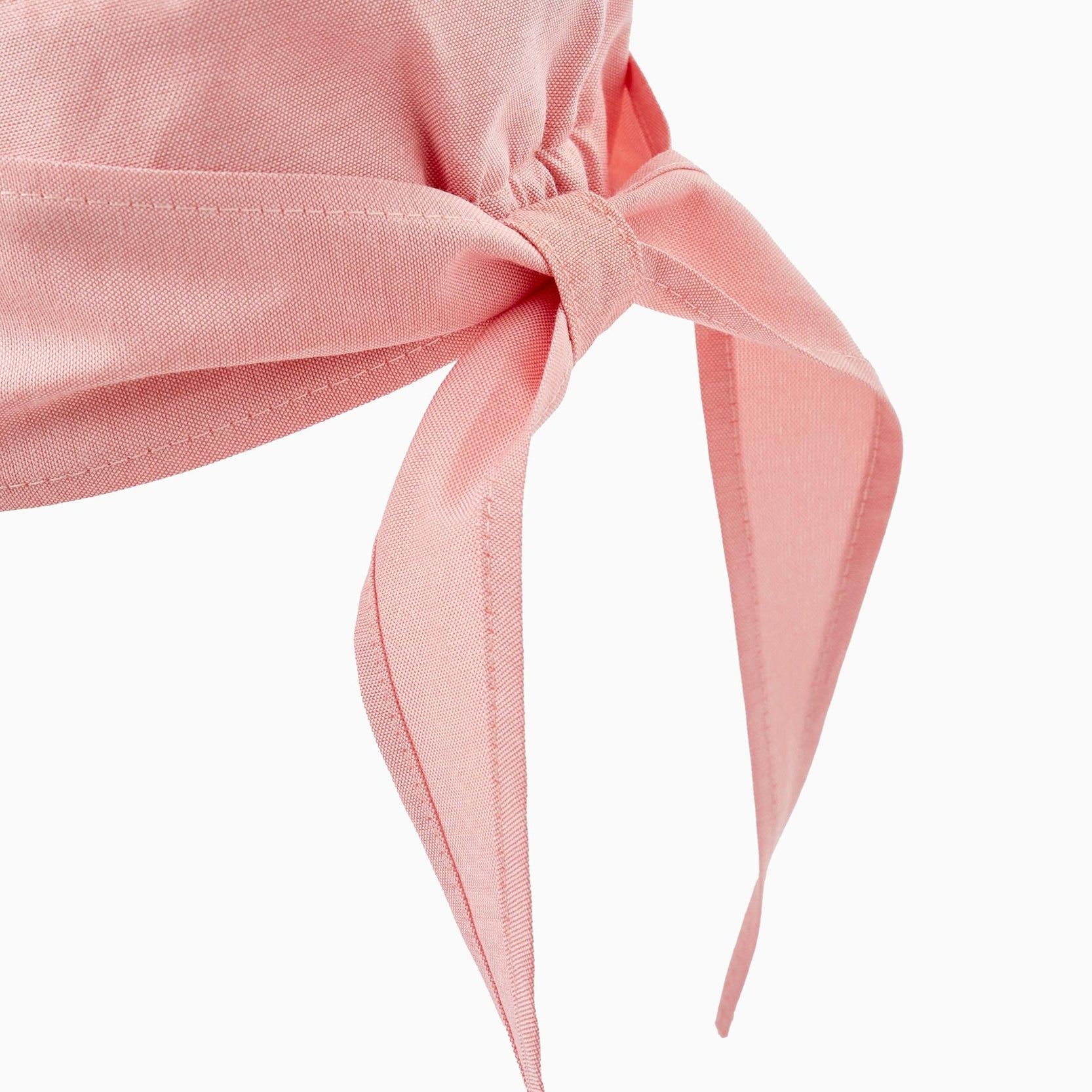 Cotton Cap with Ribbon for Girls, Pink