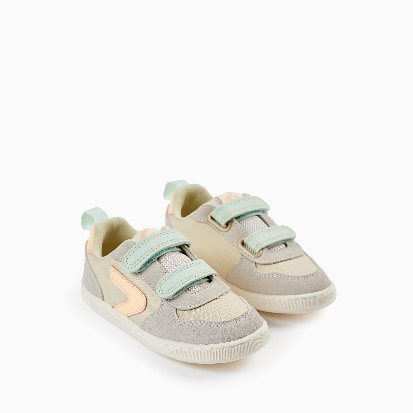 Trainers for Baby Girls 'ZY Move', Grey/Mint/Peach