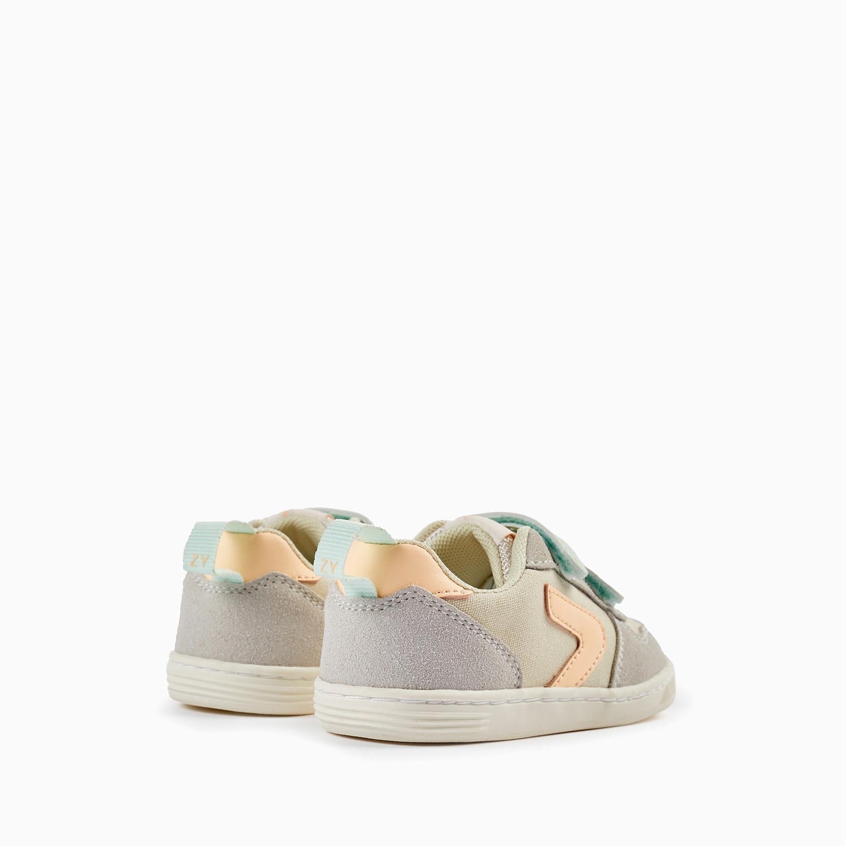 Trainers for Baby Girls 'ZY Move', Grey/Mint/Peach