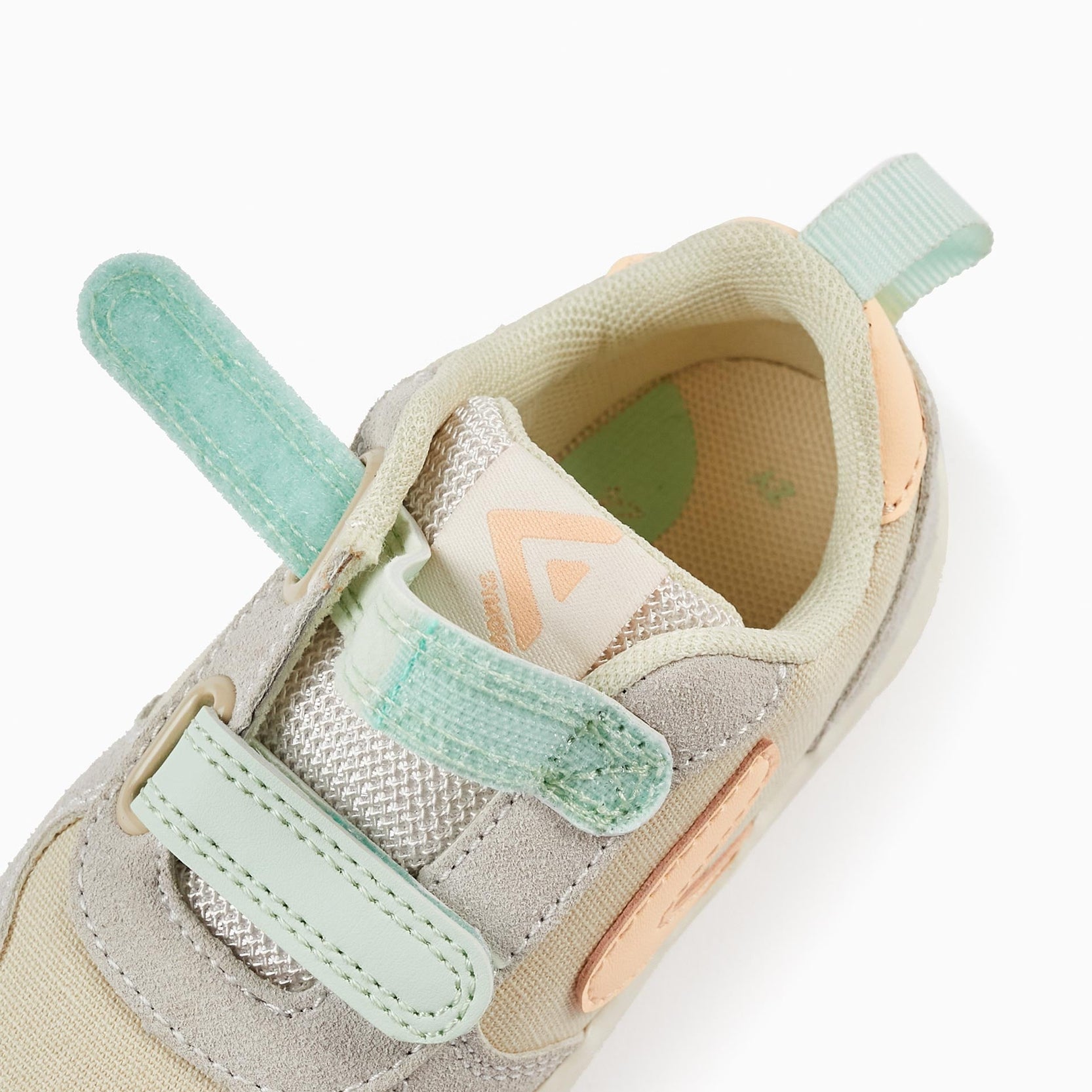 Trainers for Baby Girls 'ZY Move', Grey/Mint/Peach