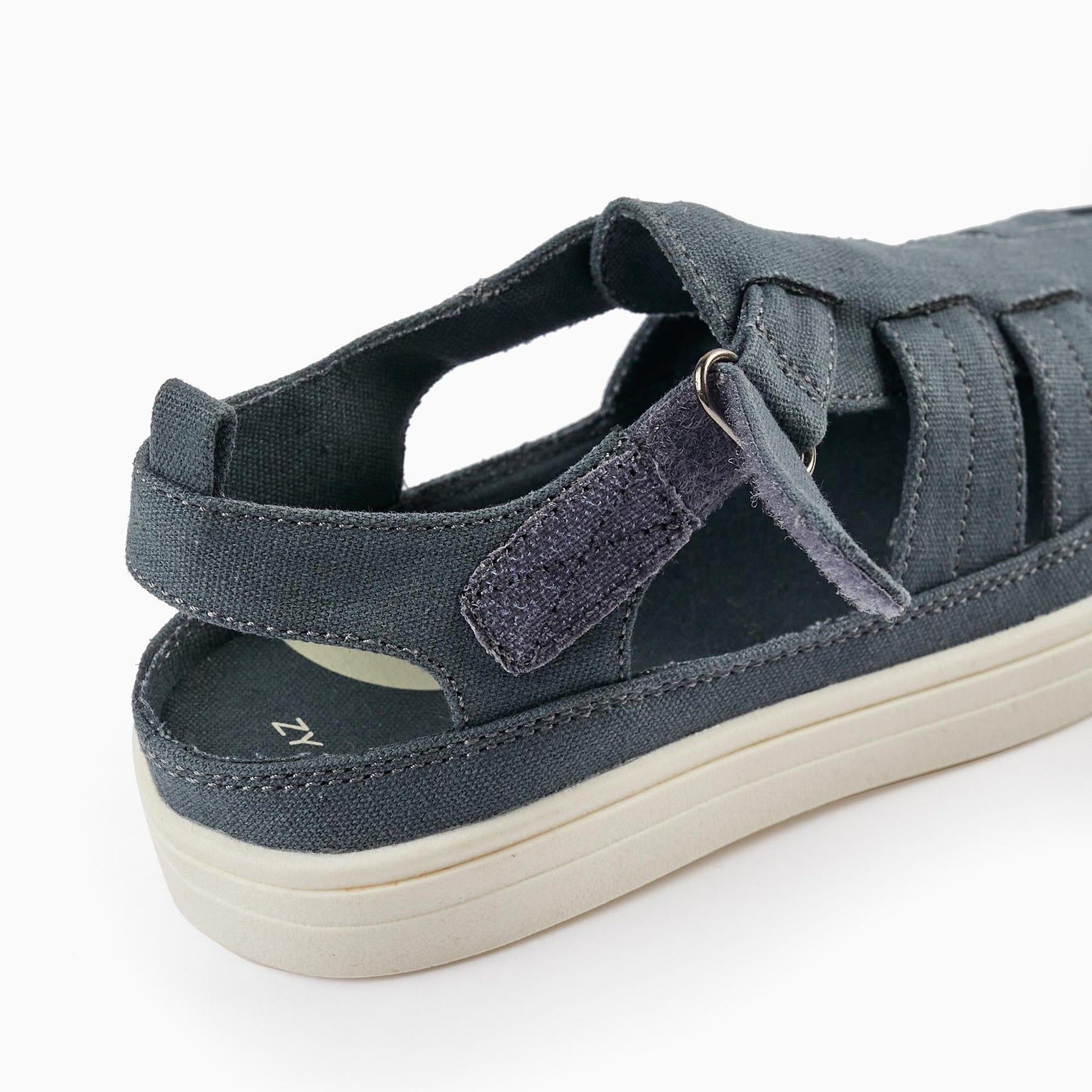 Closed Strap Sandals for Boys, Grey