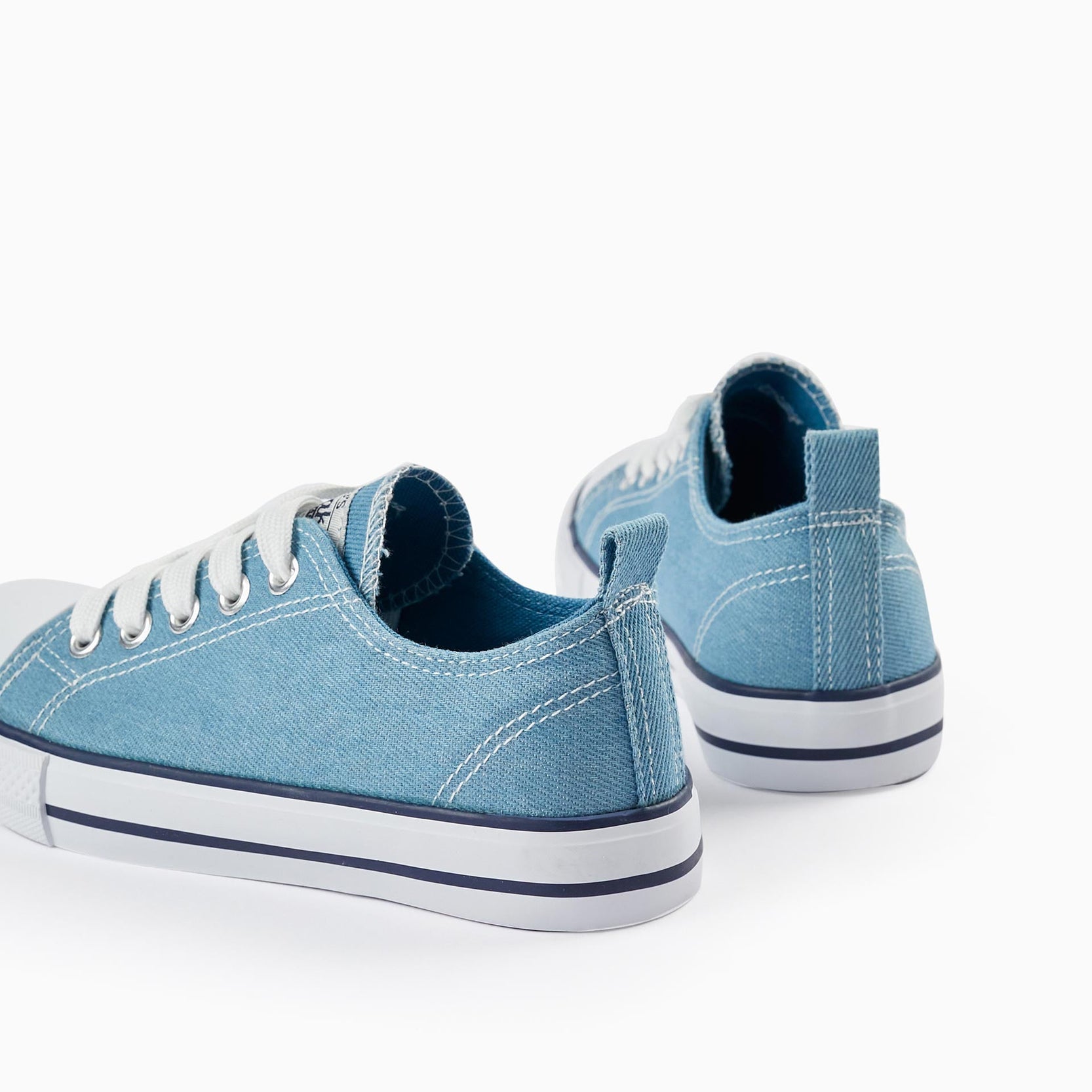 Denim Trainers for Children '50s Sneaker', Blue