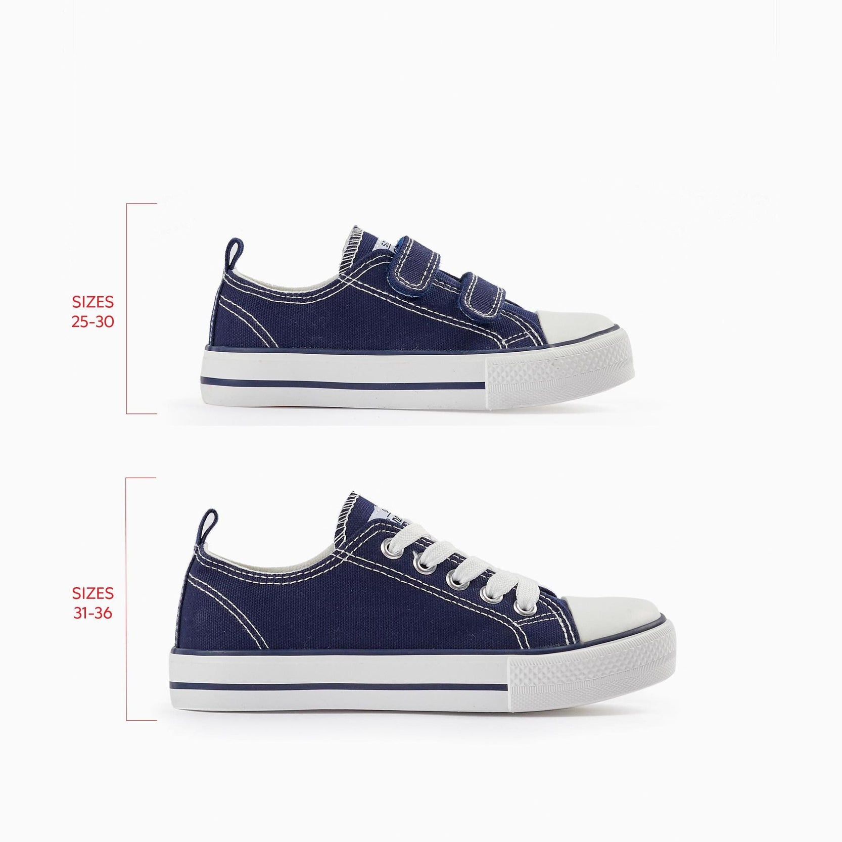 Denim Trainers for Children '50s Sneaker', Dark Blue